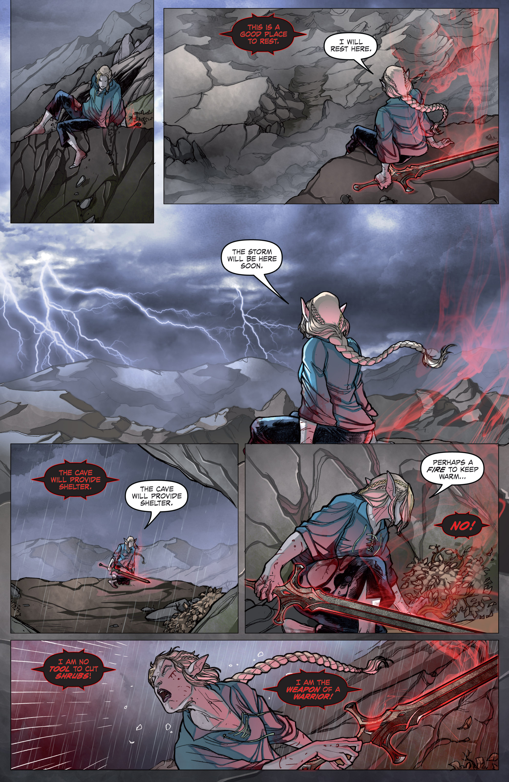 Read online Dungeons & Dragons: Cutter comic -  Issue #4 - 8