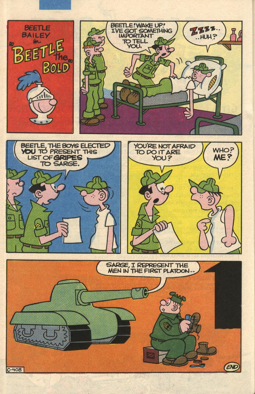 Read online Beetle Bailey comic -  Issue #1 - 20