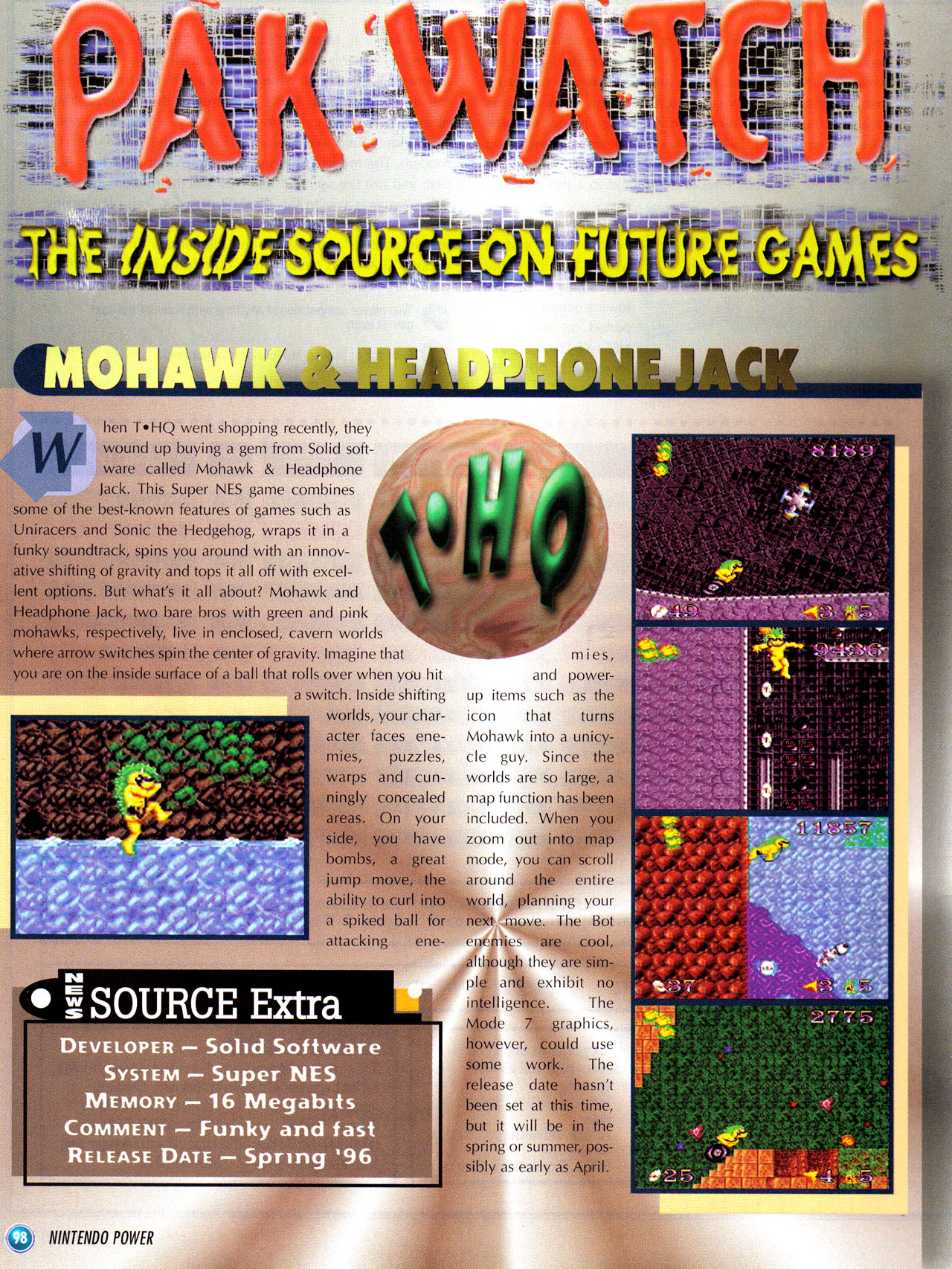 Read online Nintendo Power comic -  Issue #81 - 105