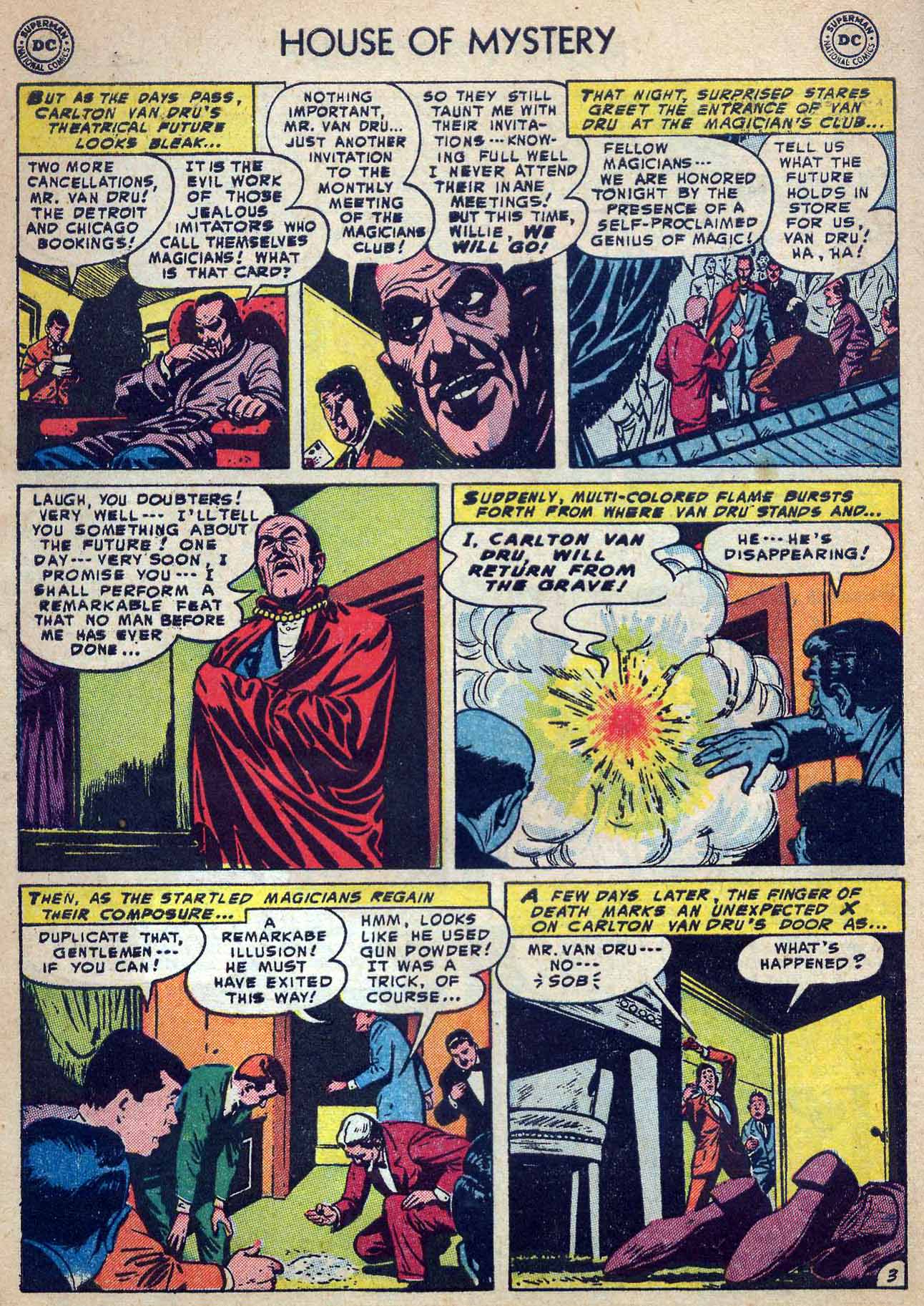 Read online House of Mystery (1951) comic -  Issue #19 - 30