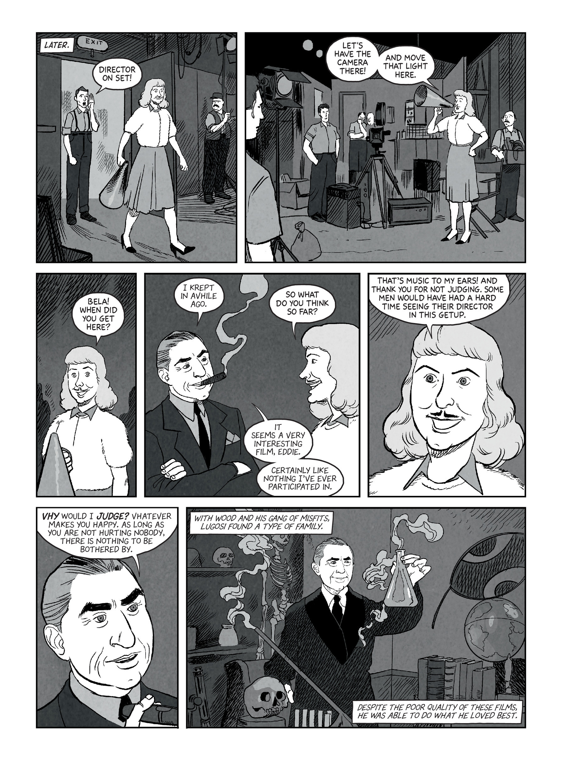 Read online Lugosi: The Rise & Fall of Hollywood's Dracula comic -  Issue # TPB (Part 2) - 38
