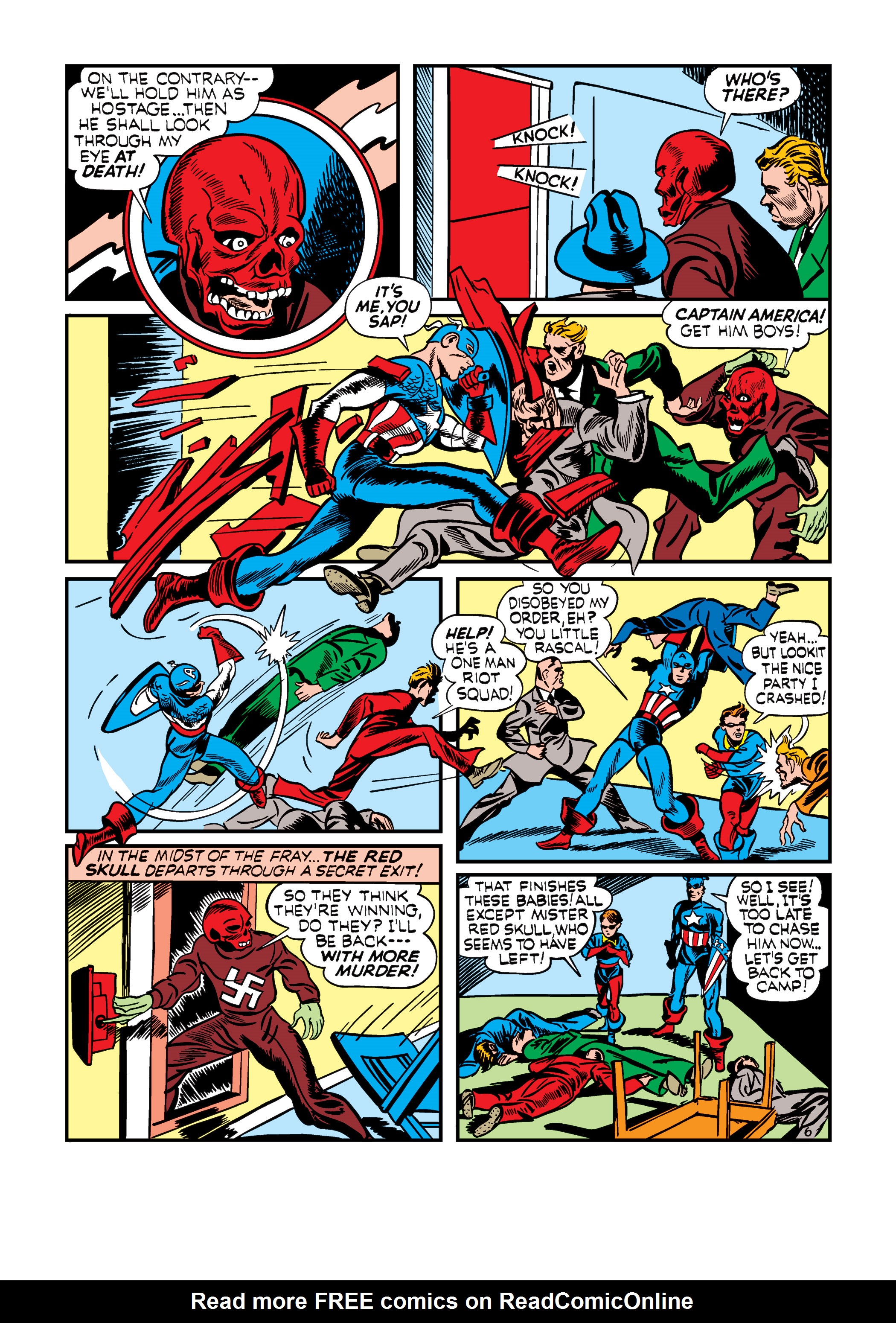 Read online Marvel Masterworks: Golden Age Captain America comic -  Issue # TPB 1 (Part 1) - 50