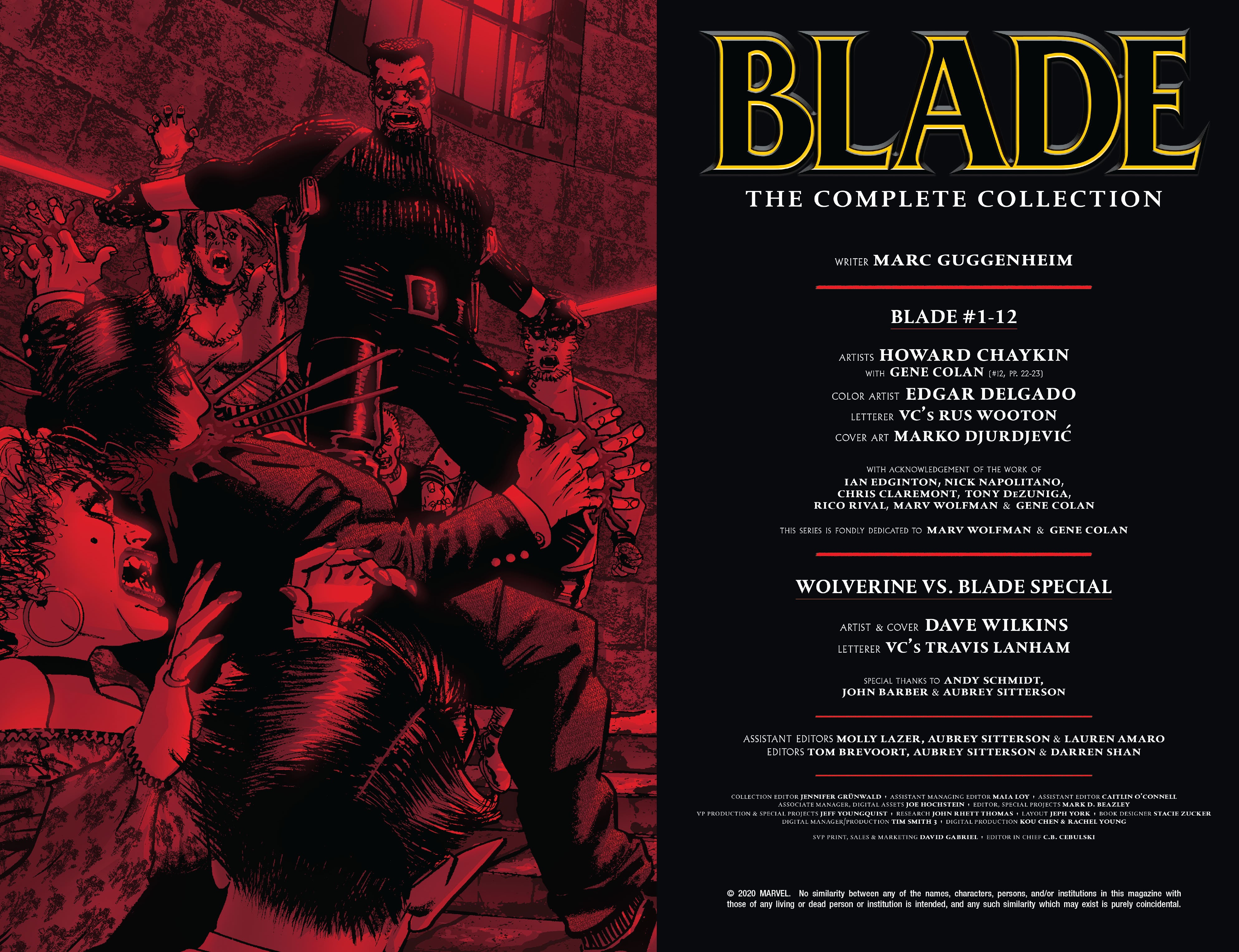 Read online Blade by Marc Guggenheim: The Complete Collection comic -  Issue # TPB (Part 1) - 3