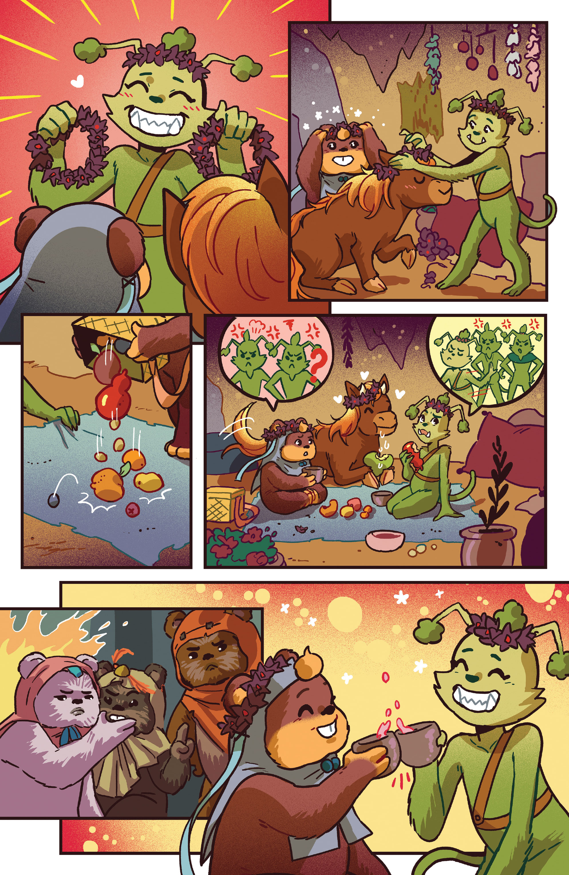 Read online Star Wars: Return Of The Jedi - Ewoks comic -  Issue #1 - 8