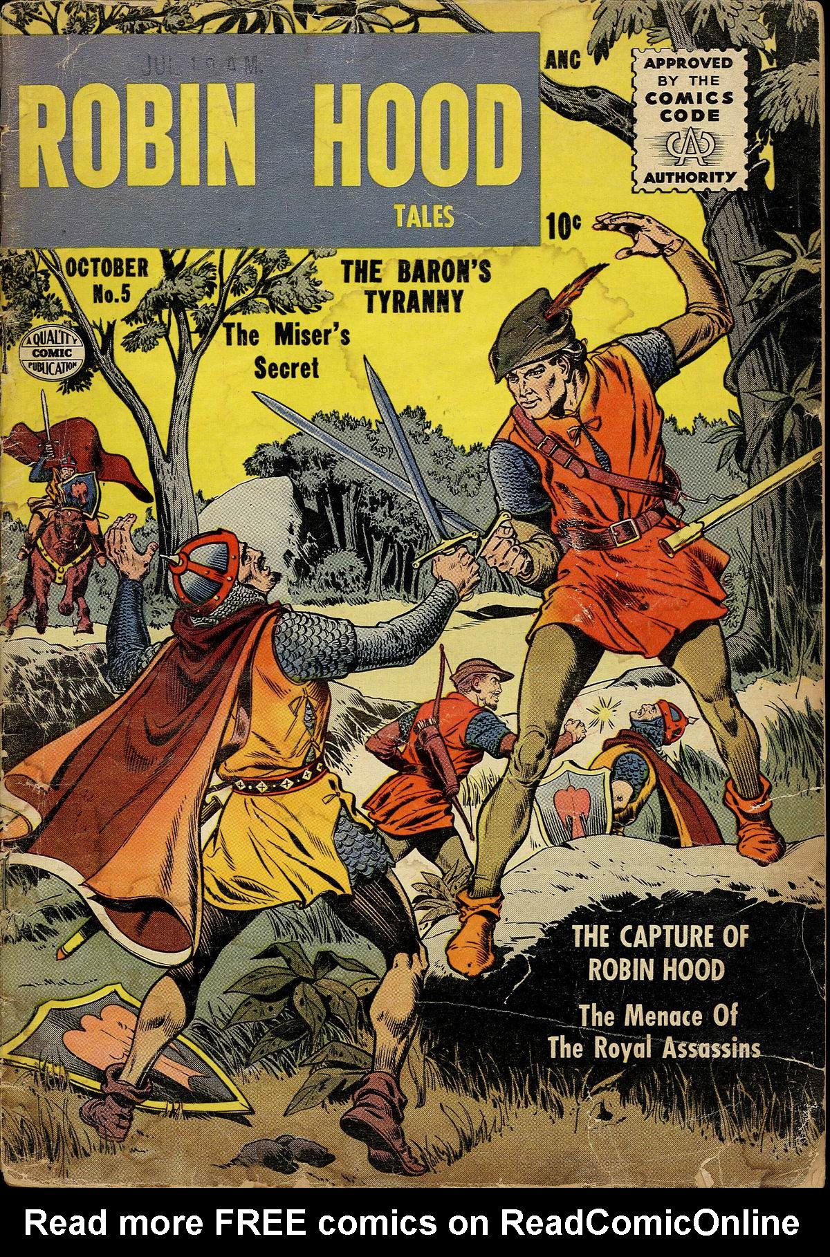 Read online Robin Hood Tales comic -  Issue #5 - 1
