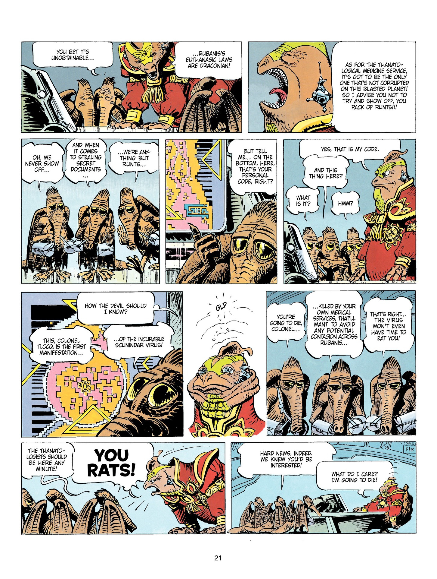 Read online Valerian and Laureline comic -  Issue #11 - 23