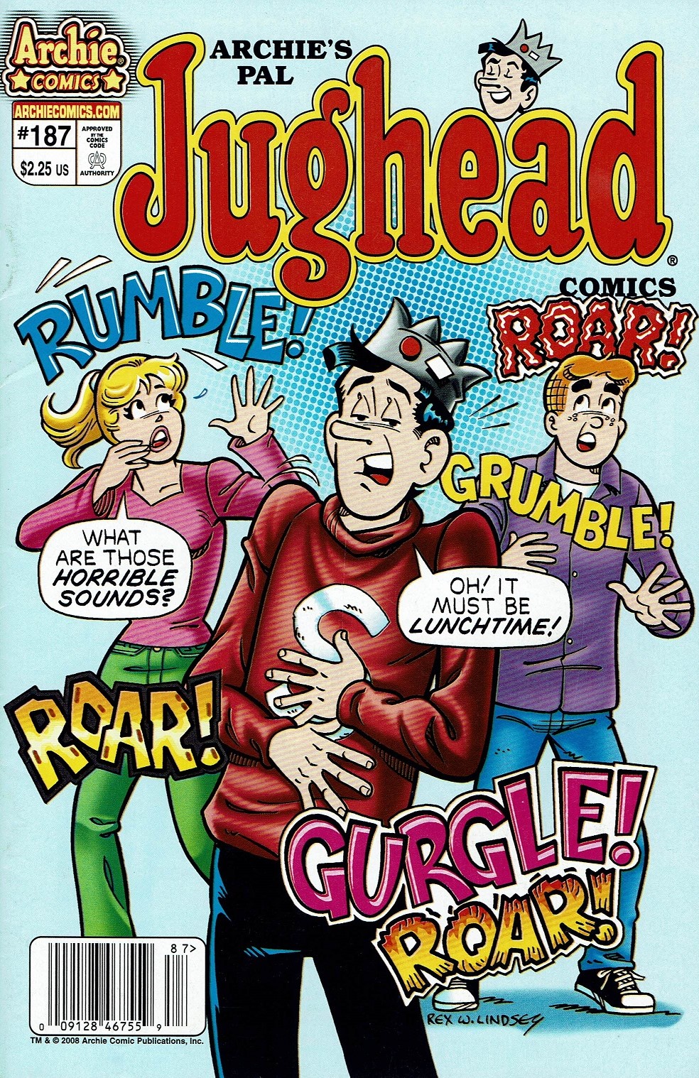 Archie's Pal Jughead Comics 187 Page 1