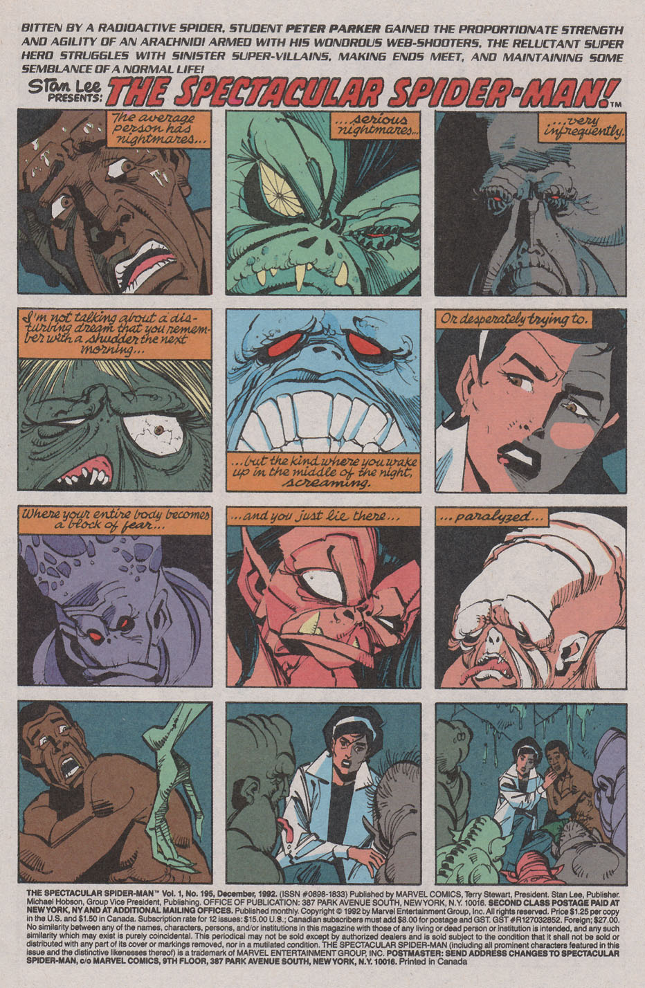 Read online The Spectacular Spider-Man (1976) comic -  Issue #195 - 2