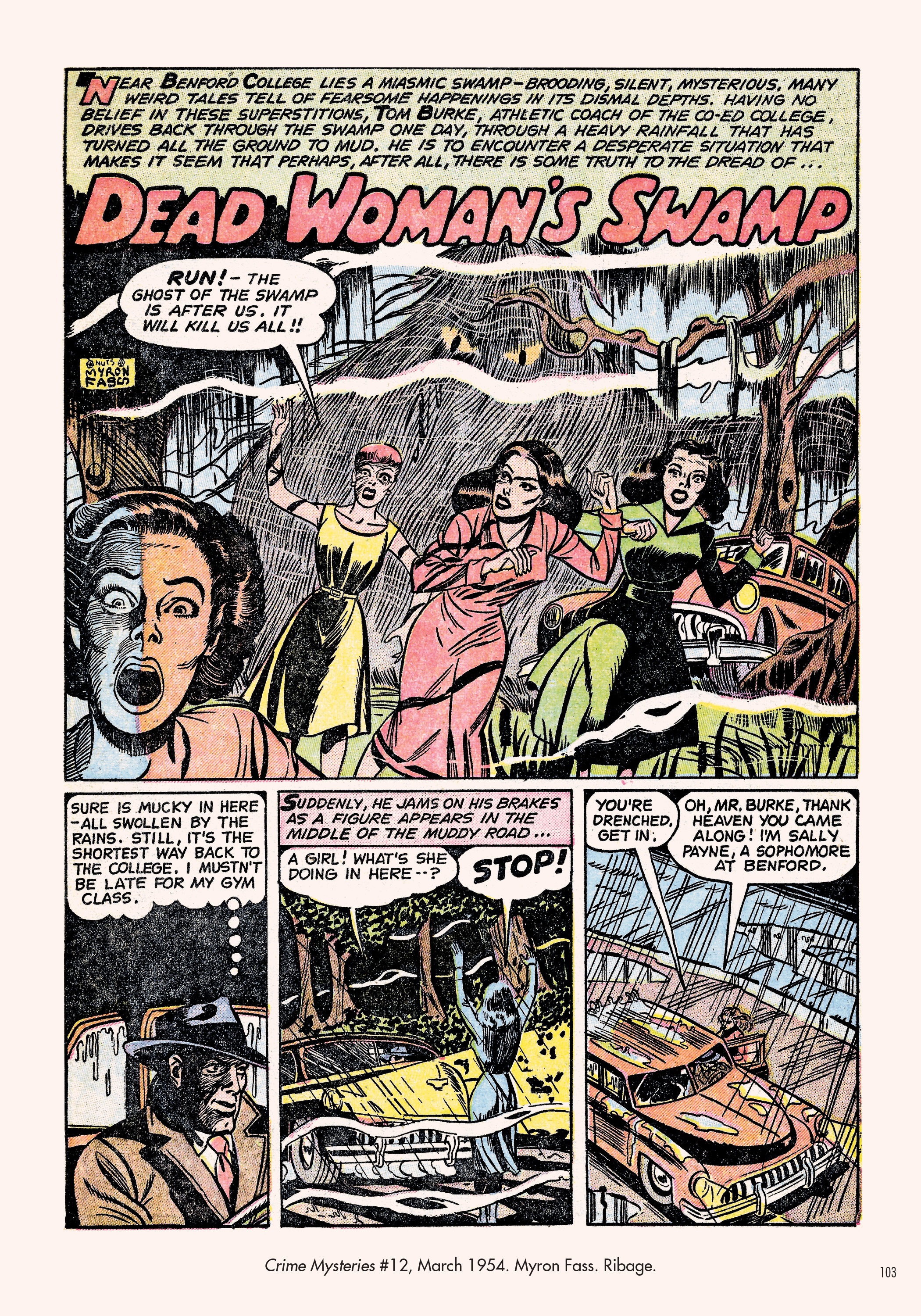 Read online Classic Monsters of Pre-Code Horror Comics: Swamp Monsters comic -  Issue # TPB - 103