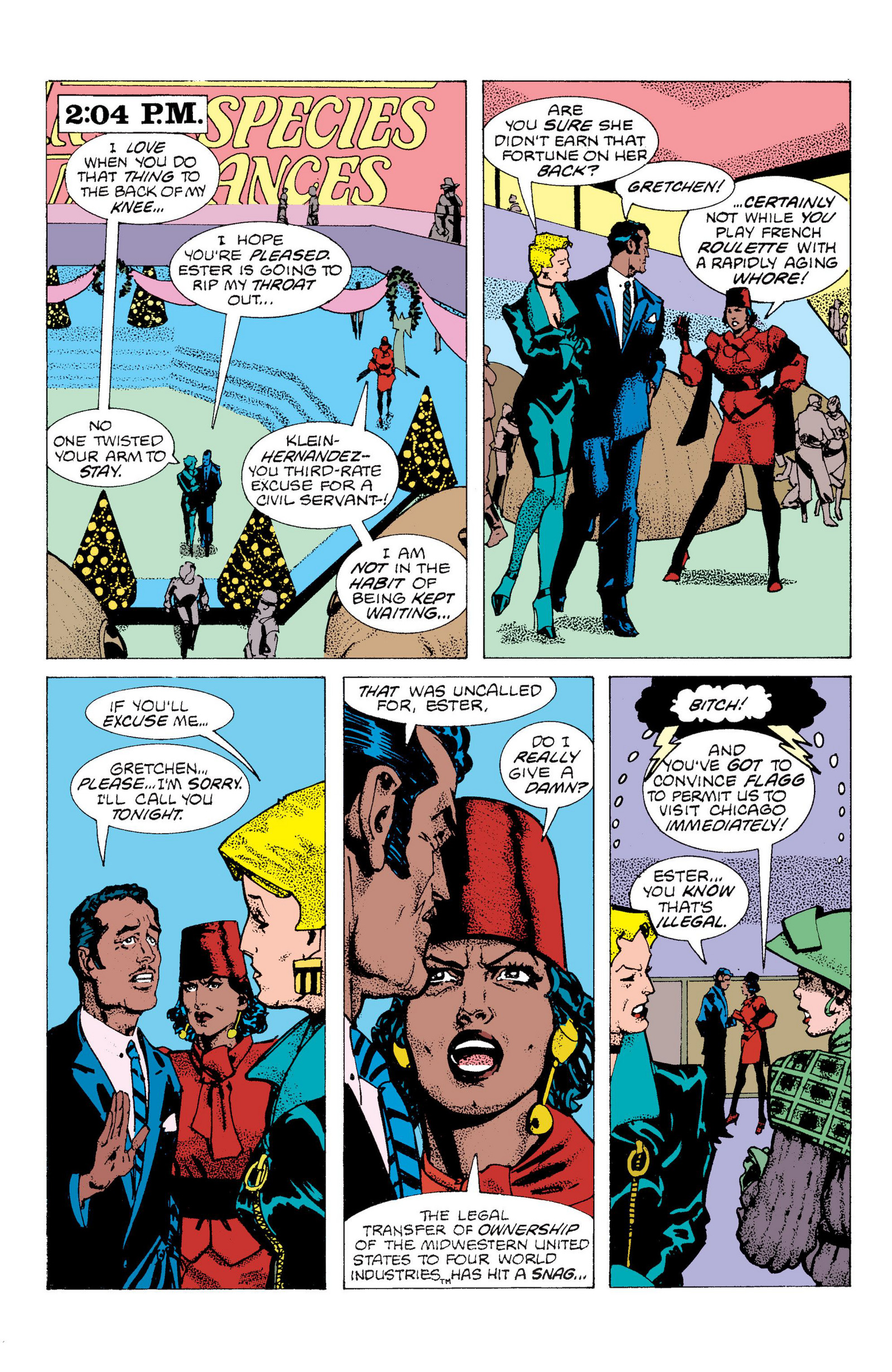 Read online American Flagg! comic -  Issue # _Definitive Collection (Part 3) - 10