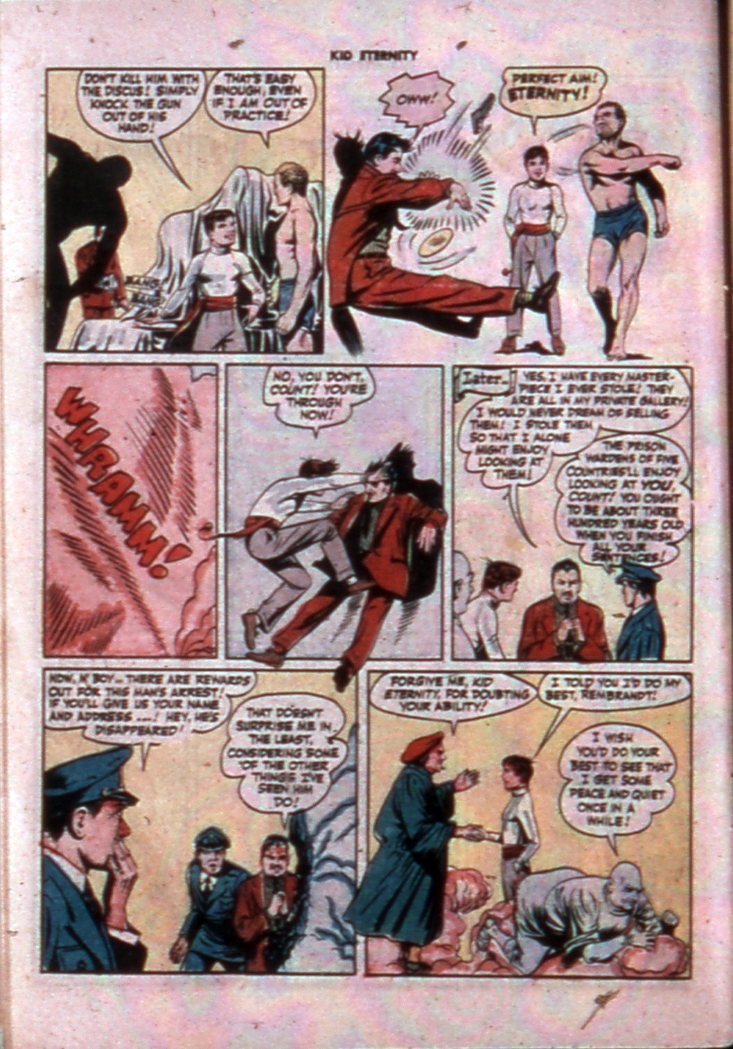 Read online Kid Eternity (1946) comic -  Issue #3 - 14