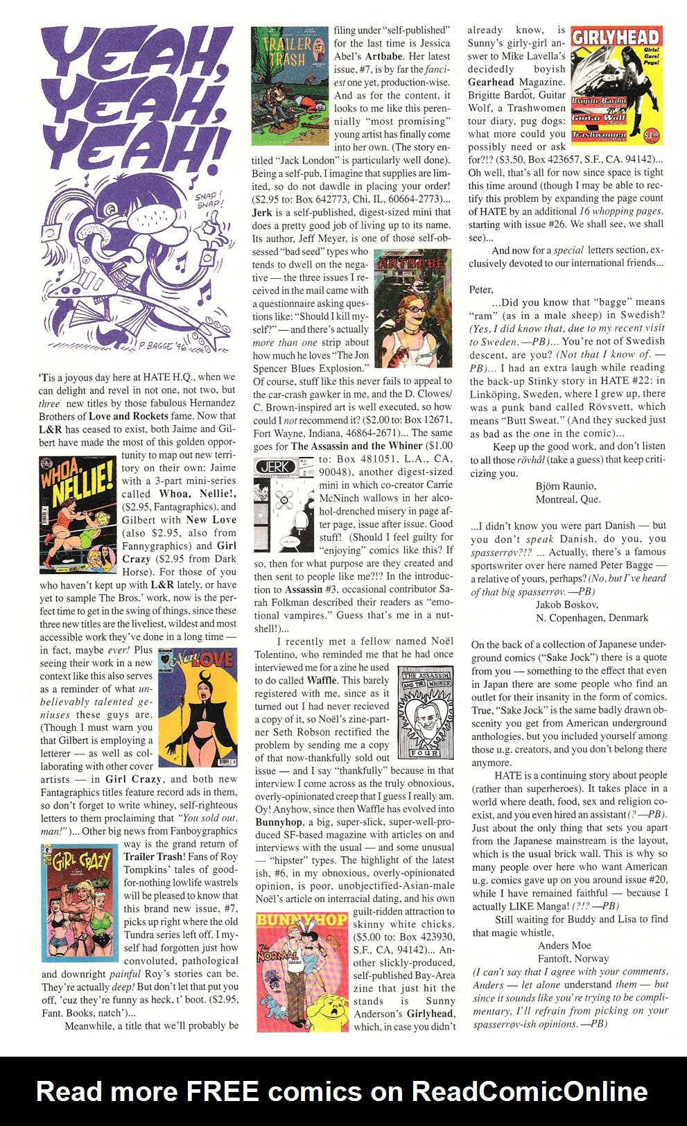 Read online Hate comic -  Issue #24 - 27