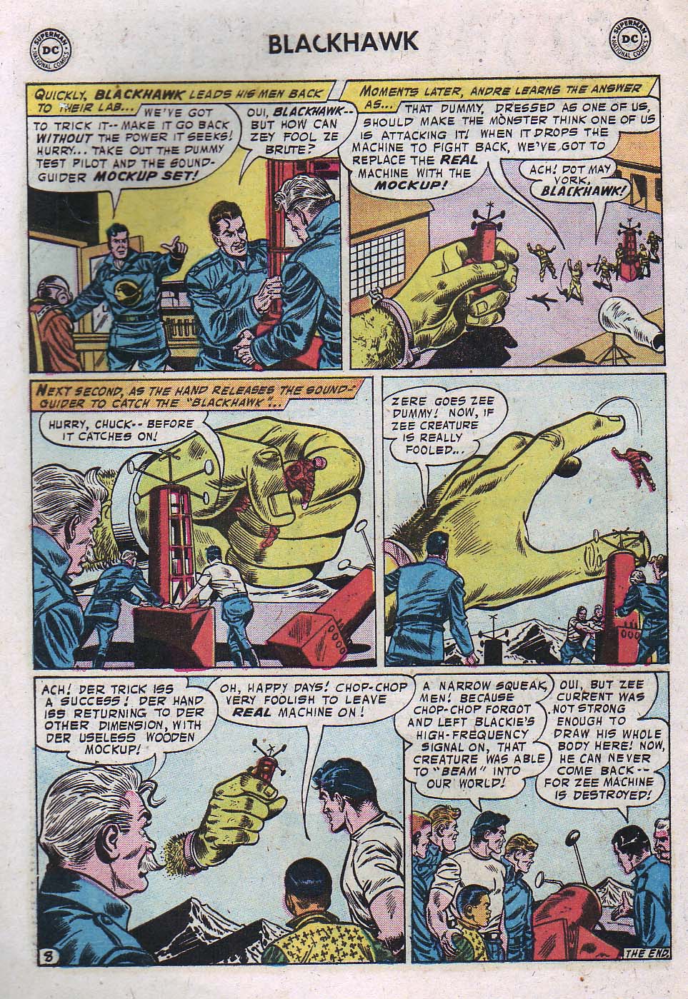 Read online Blackhawk (1957) comic -  Issue #115 - 32