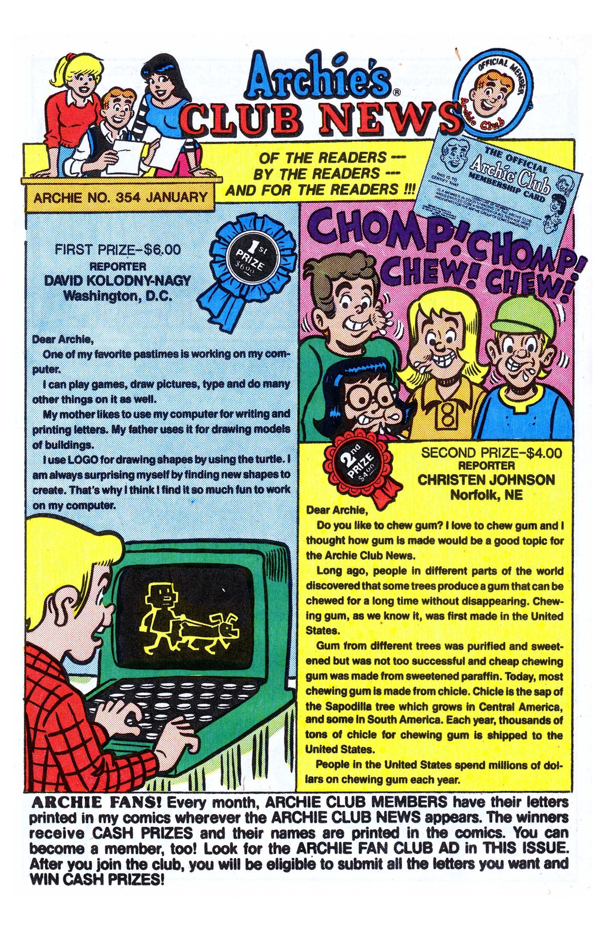 Read online Archie (1960) comic -  Issue #354 - 14