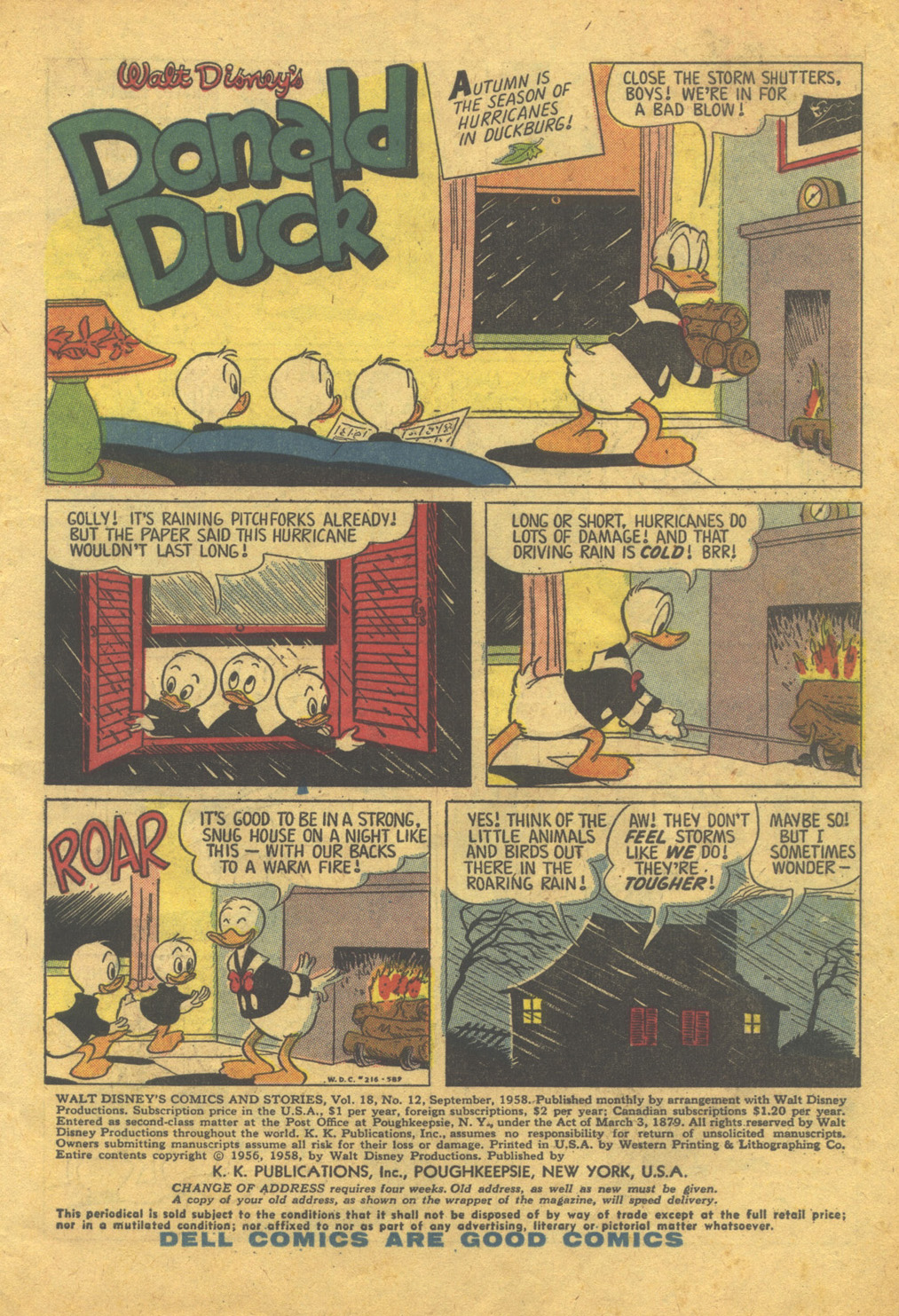 Read online Walt Disney's Comics and Stories comic -  Issue #216 - 3