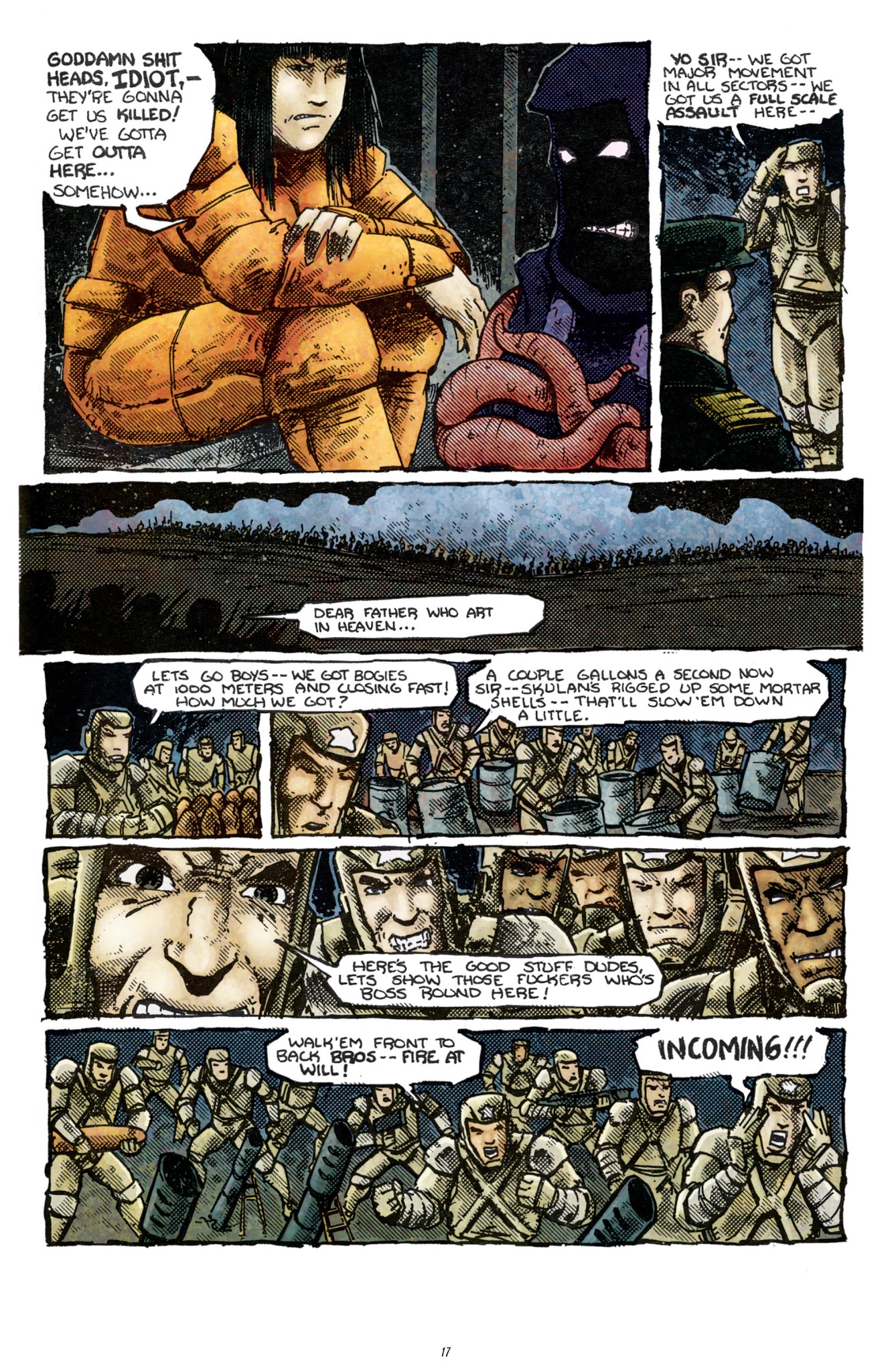 Read online Zombie War comic -  Issue #2 - 18