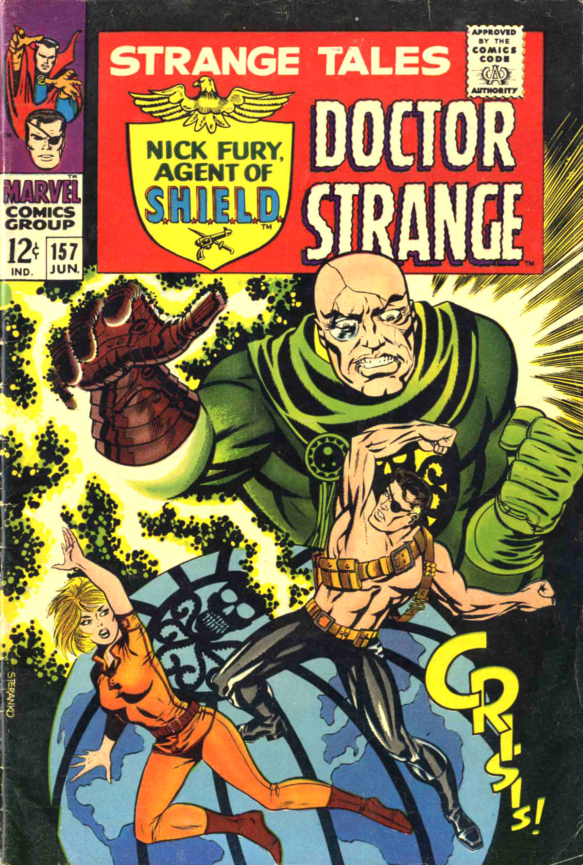 Read online Marvel Masterworks: Doctor Strange comic -  Issue # TPB 2 - 294