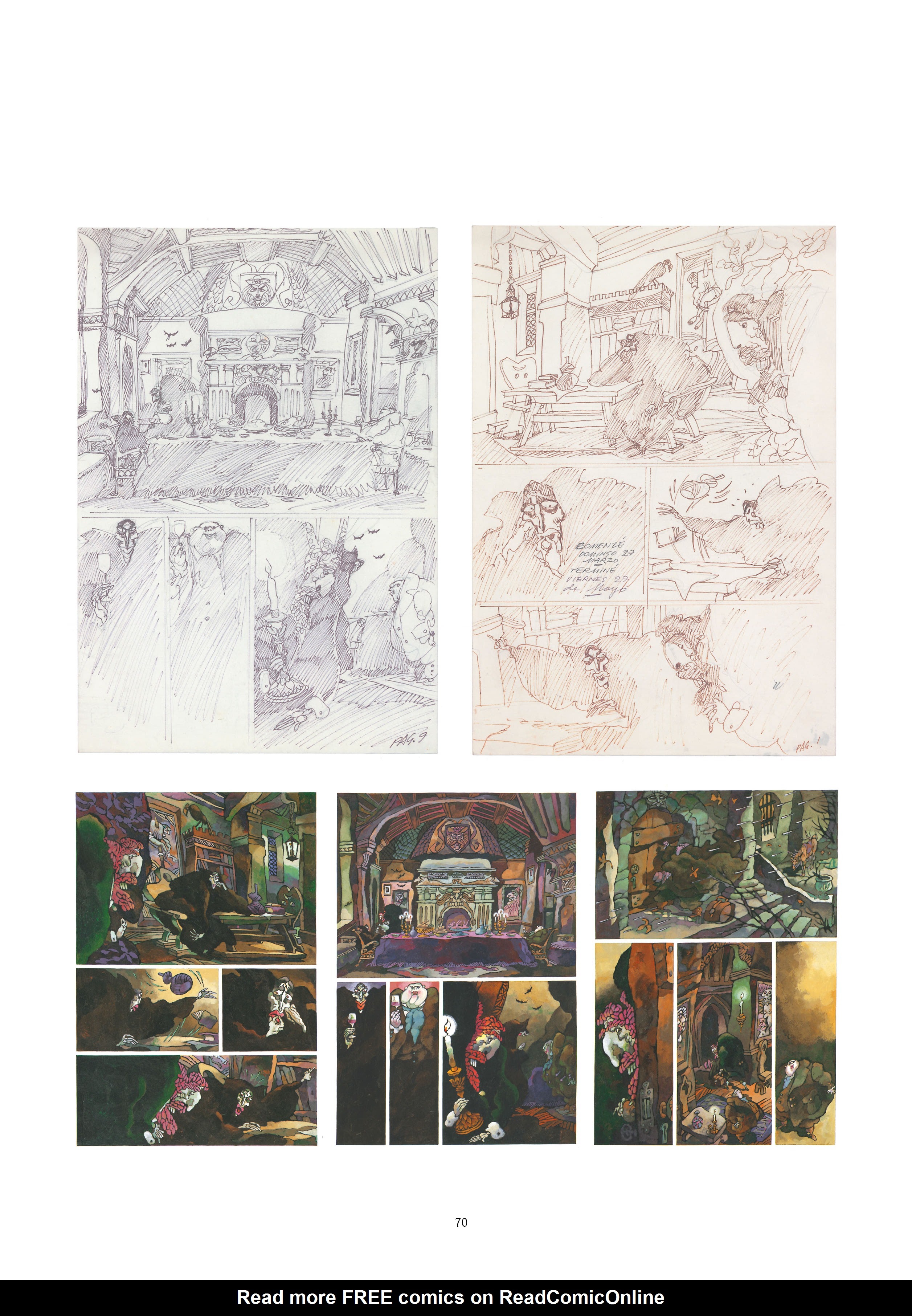 Read online Alberto Breccia's Dracula comic -  Issue # TPB - 63