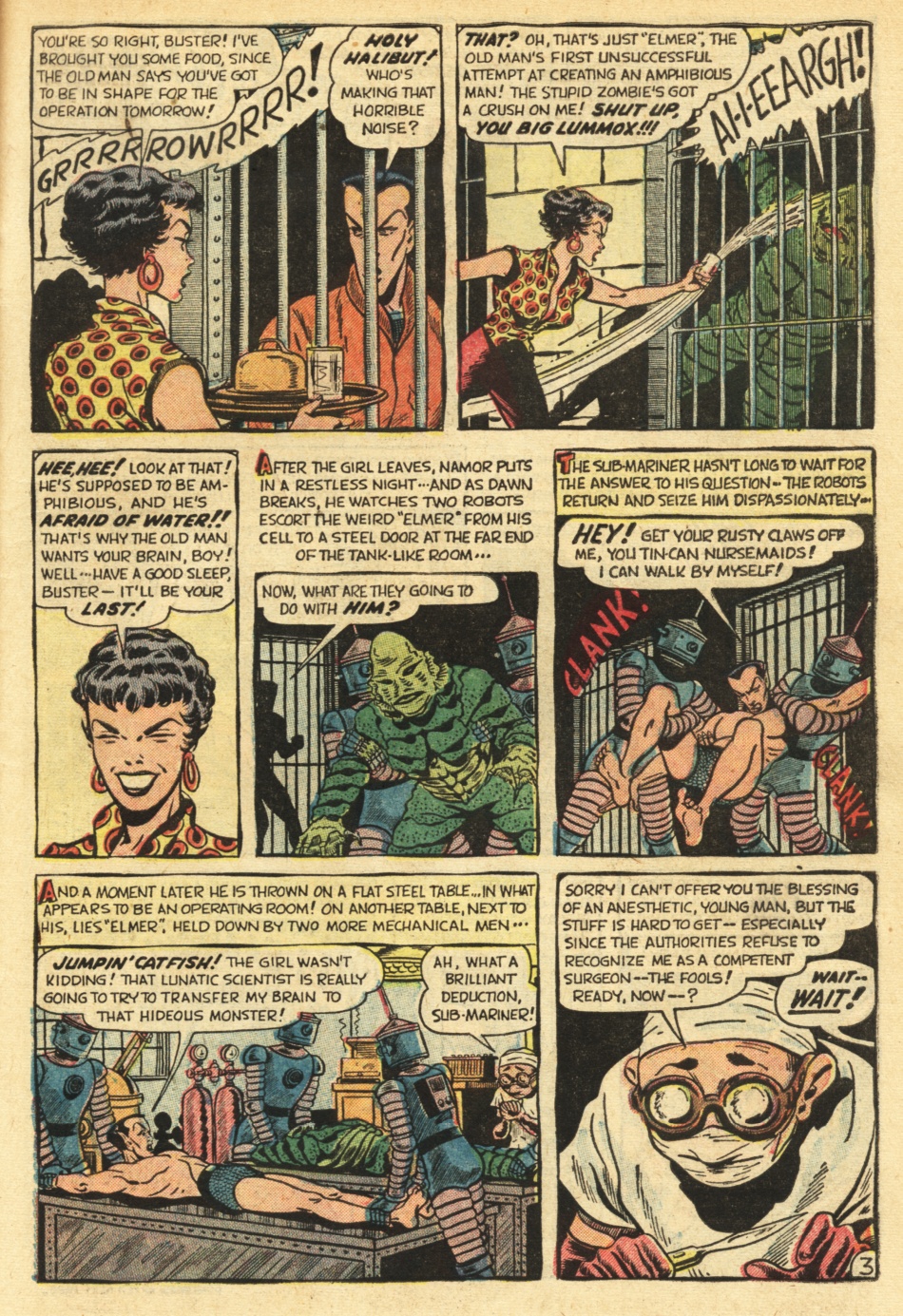 Read online Sub-Mariner Comics comic -  Issue #35 - 27