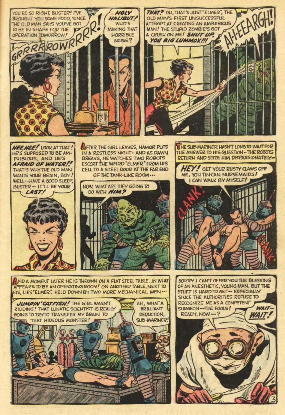 Read online Sub-Mariner Comics comic -  Issue #35 - 27