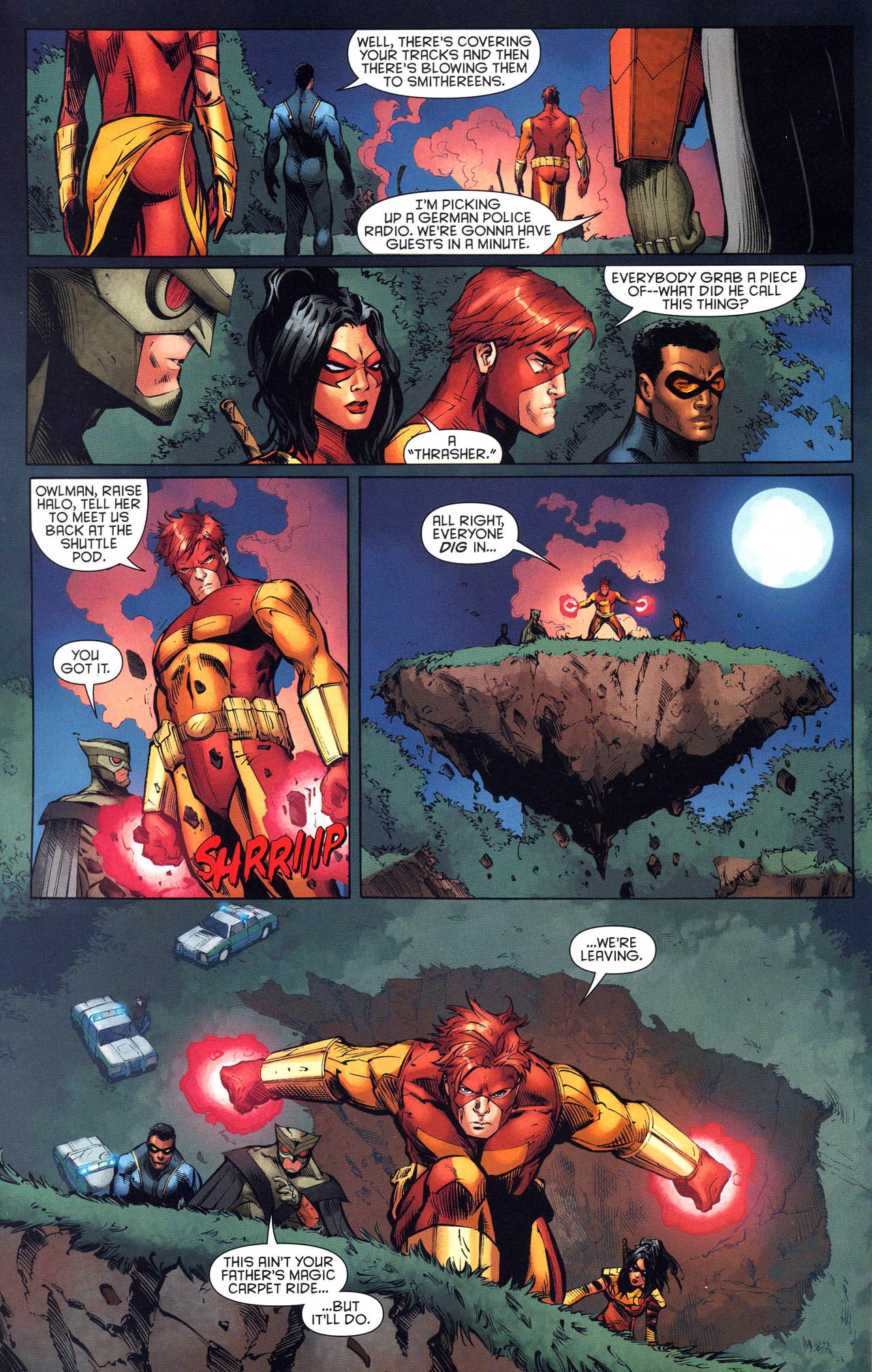 Read online The Outsiders (2009) comic -  Issue #17 - 16