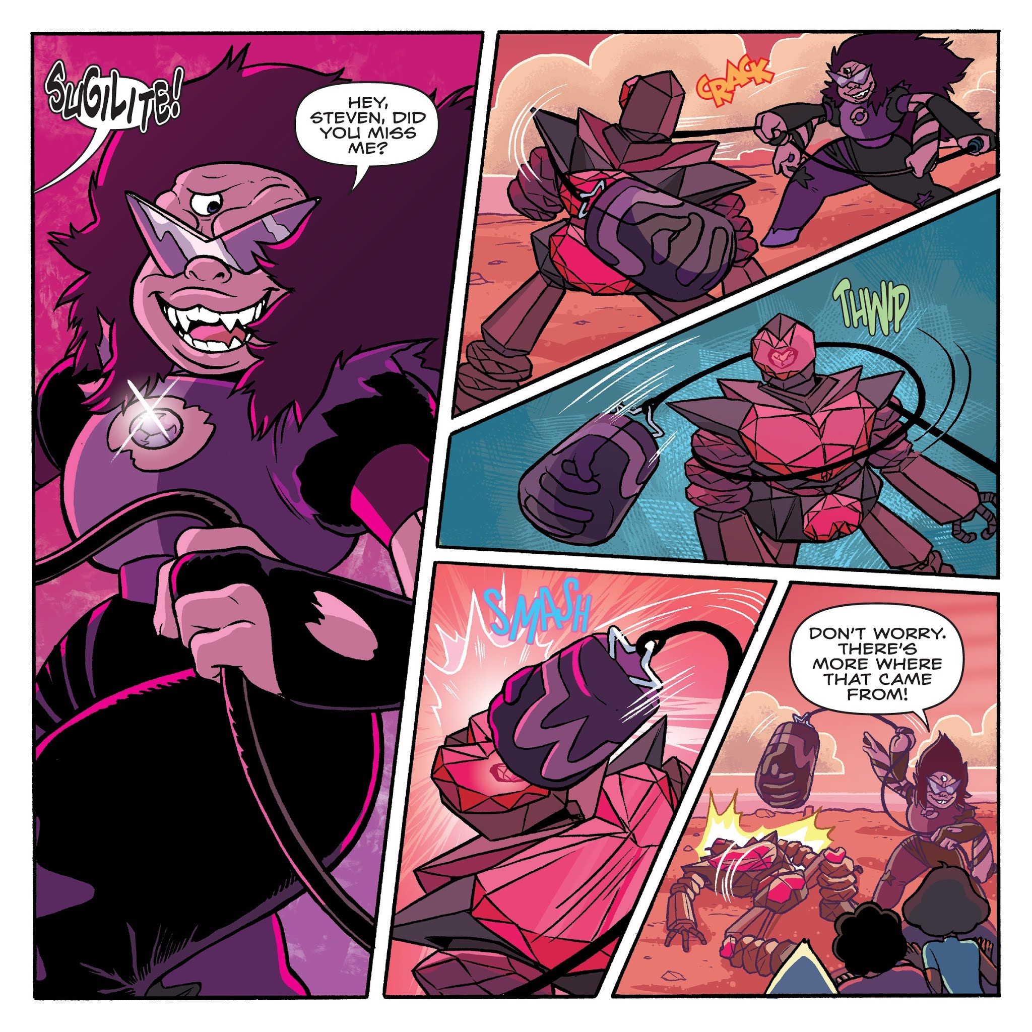 Read online Steven Universe: Harmony comic -  Issue #5 - 6