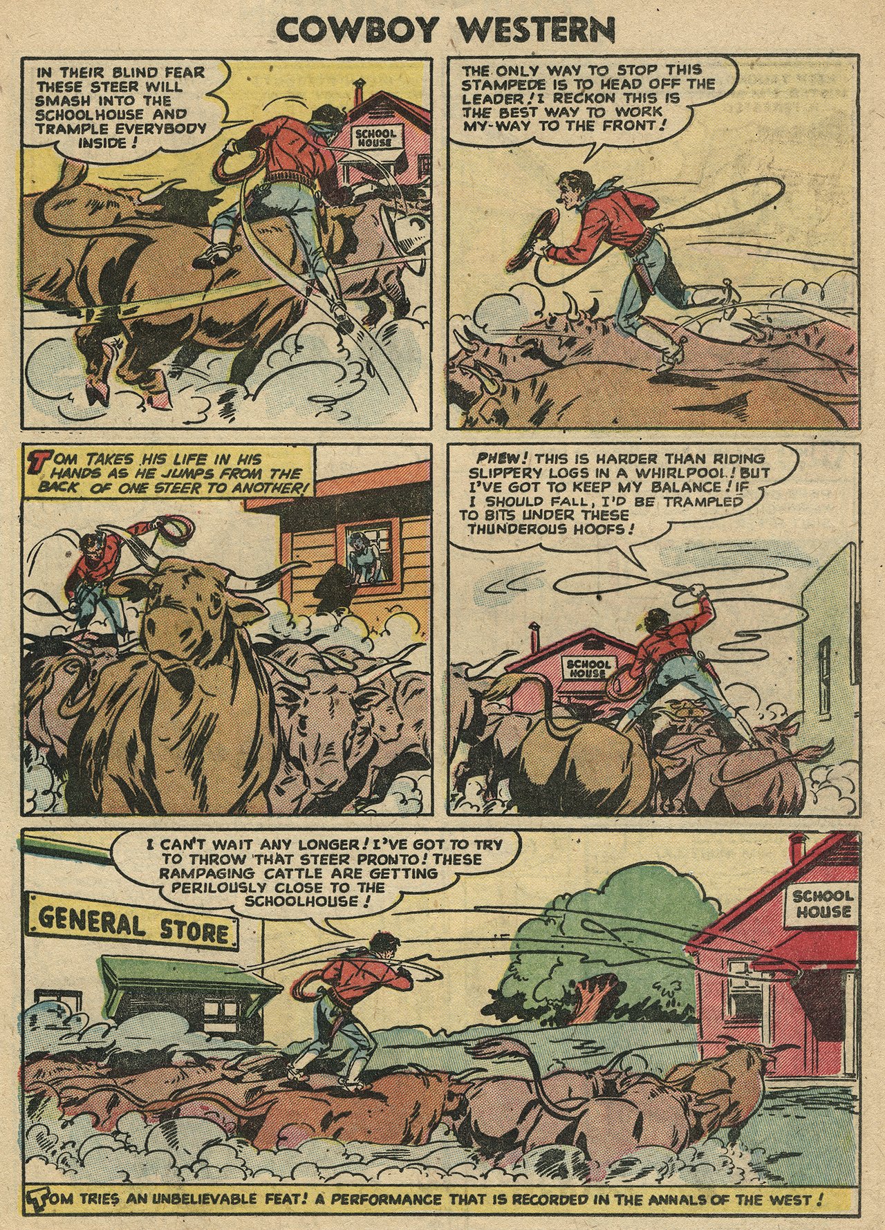 Read online Cowboy Western comic -  Issue #54 - 25