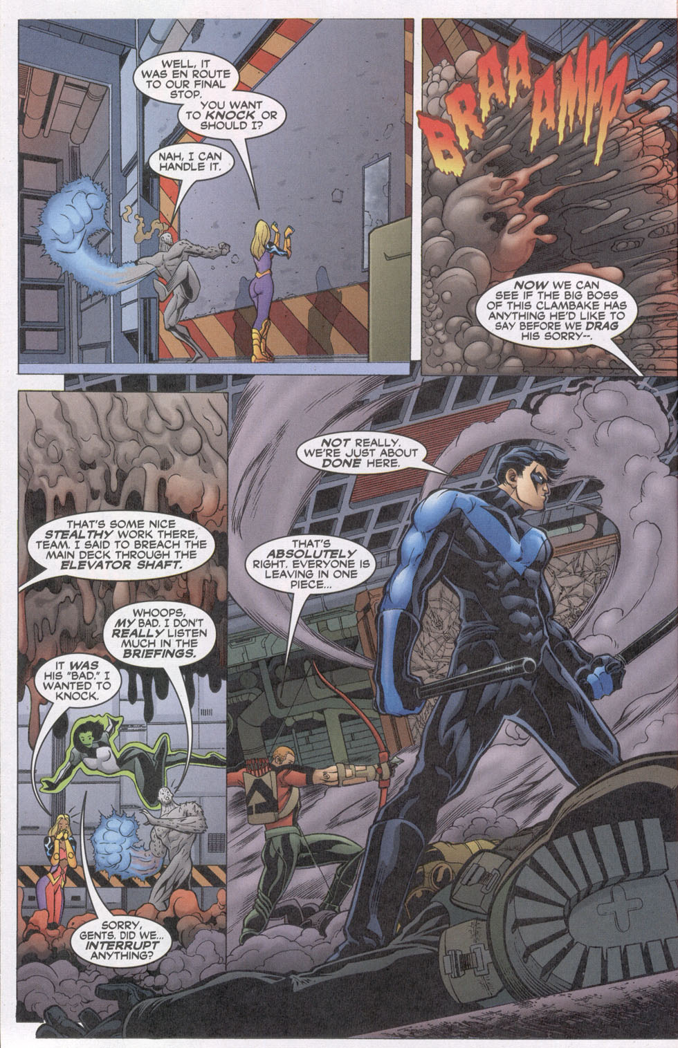 Read online Outsiders (2003) comic -  Issue #4 - 10