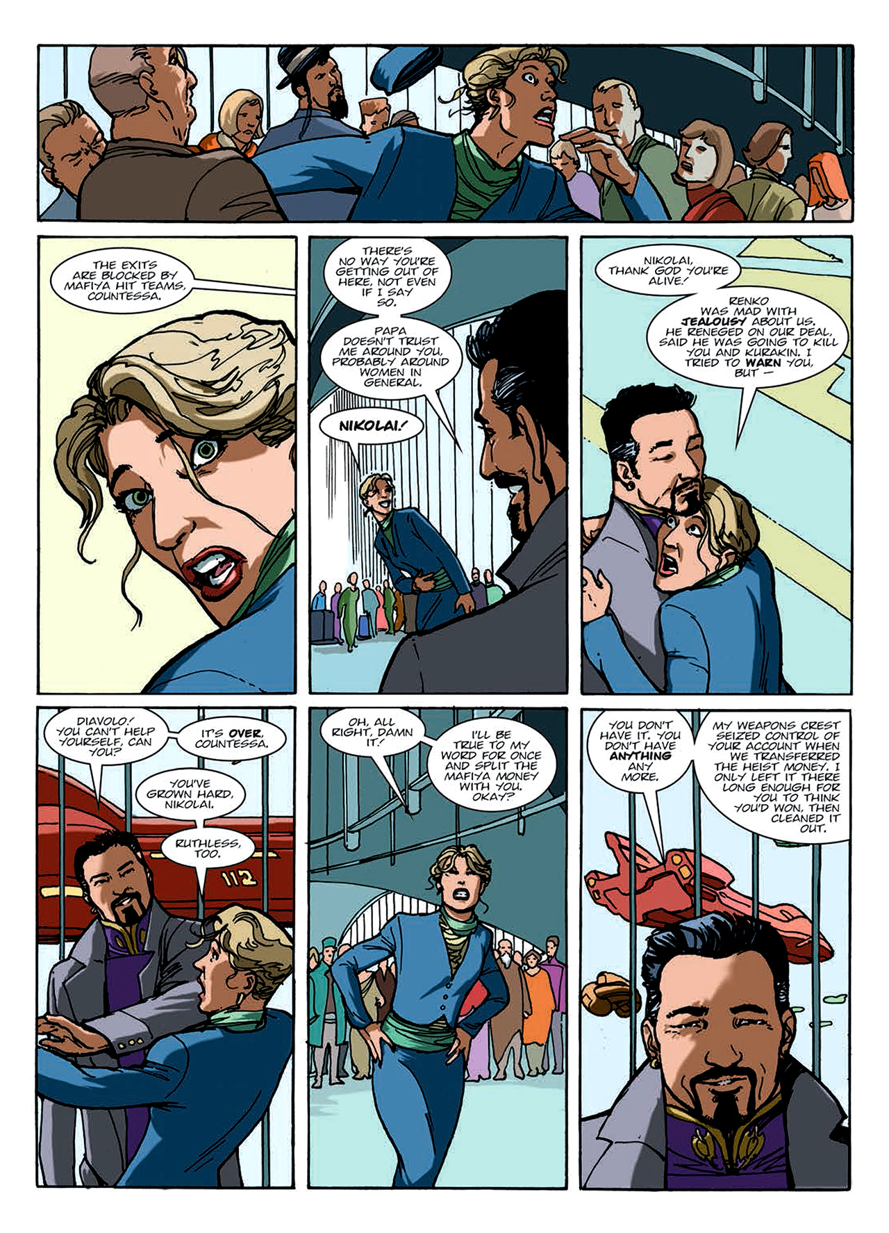 Read online Nikolai Dante comic -  Issue # TPB 8 - 144