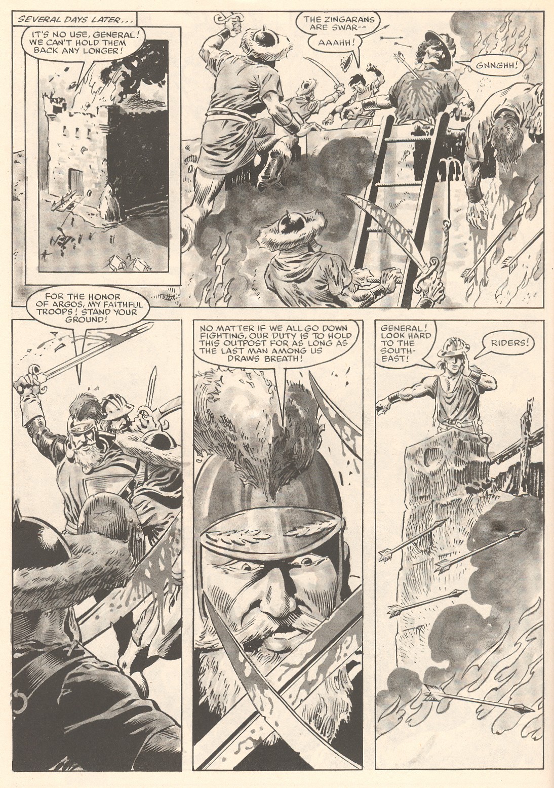Read online The Savage Sword Of Conan comic -  Issue #106 - 54