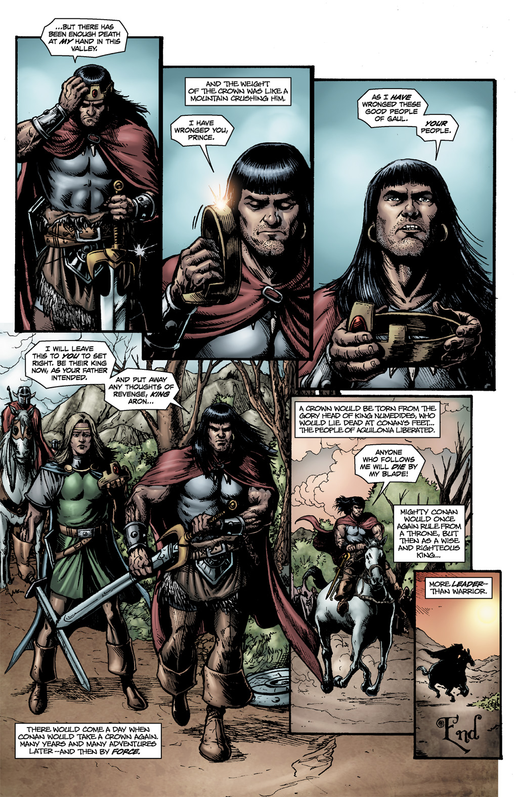 Read online Conan: The Weight of the Crown comic -  Issue # Full - 23
