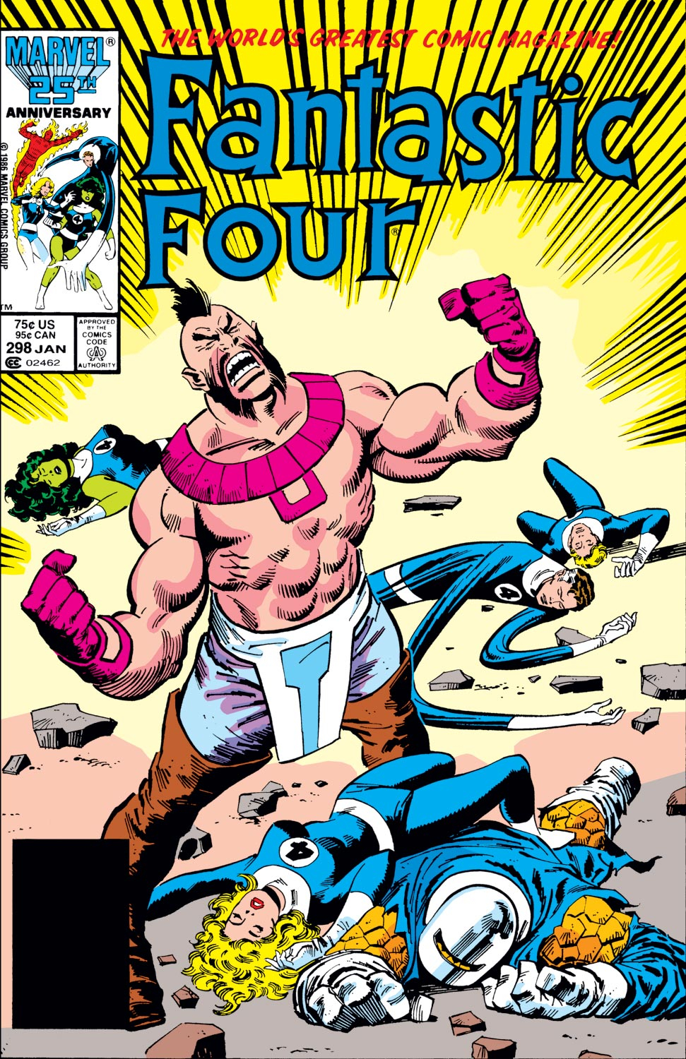Read online Fantastic Four (1961) comic -  Issue #298 - 1