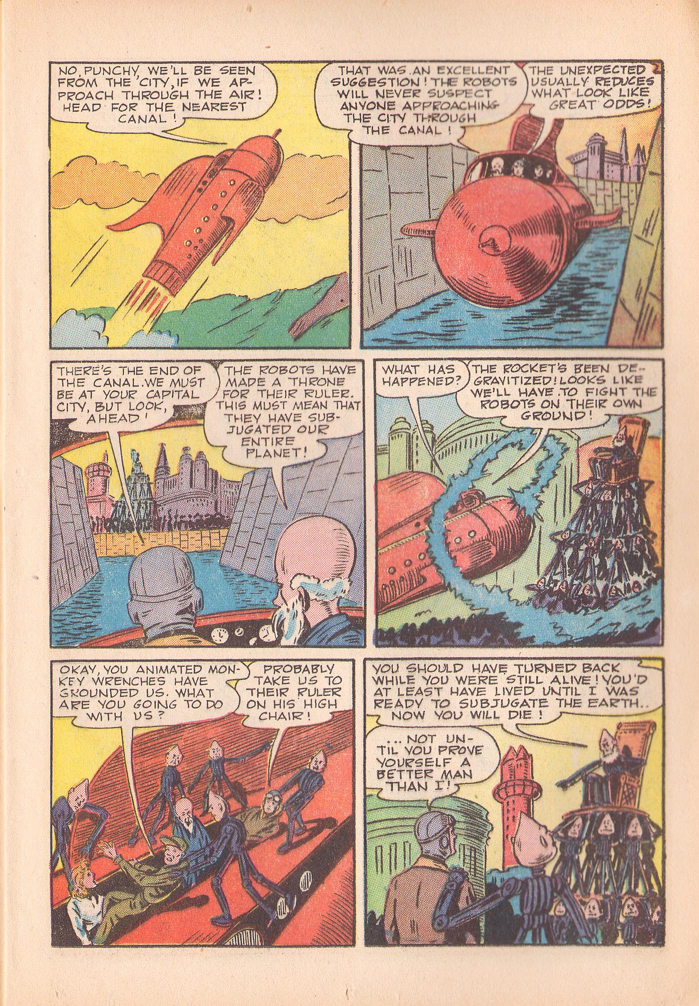Read online Rocket Kelly (1945) comic -  Issue #2 - 19