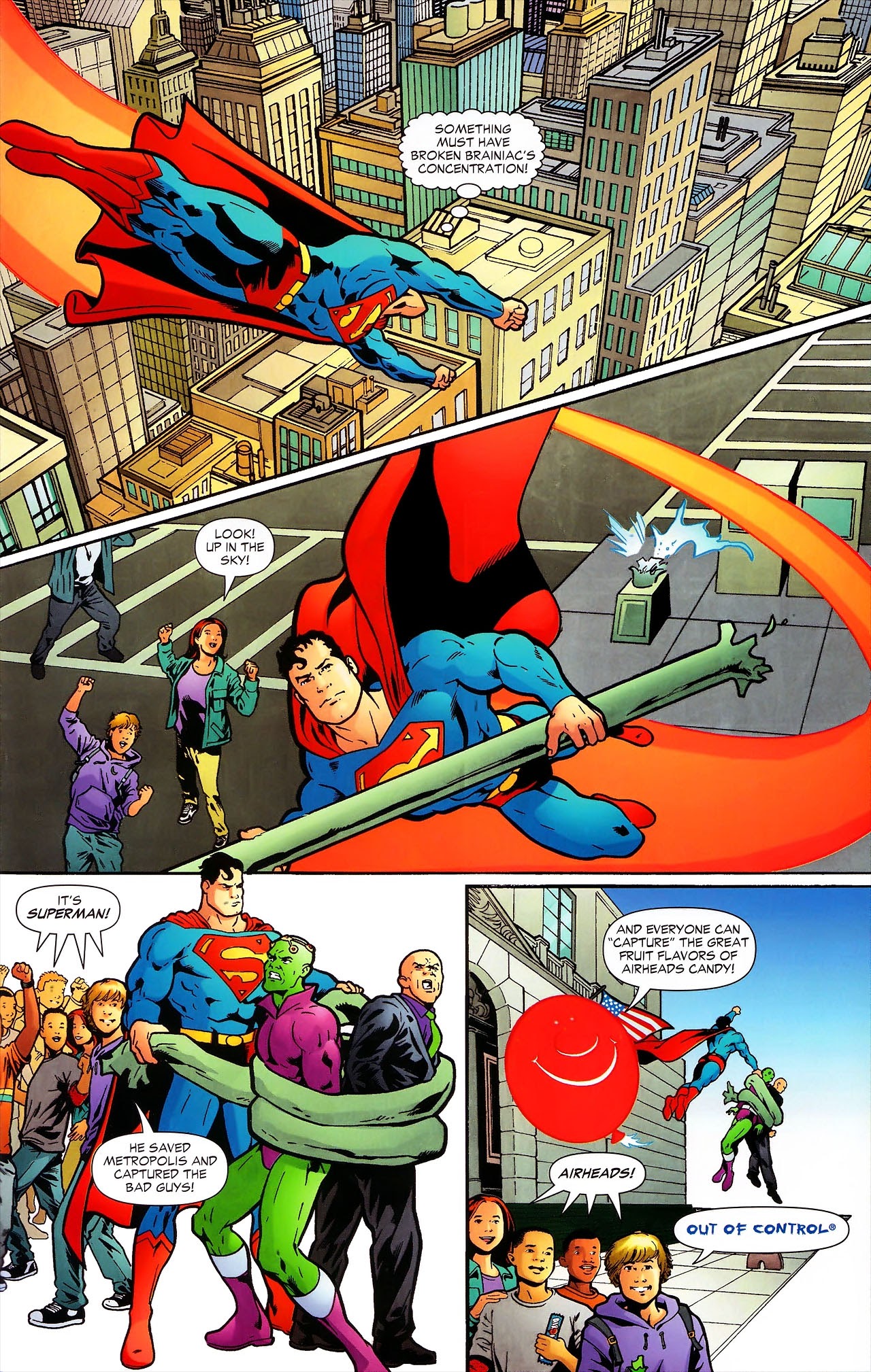 Read online "Out of Control" Starring Superman comic -  Issue # Full - 7