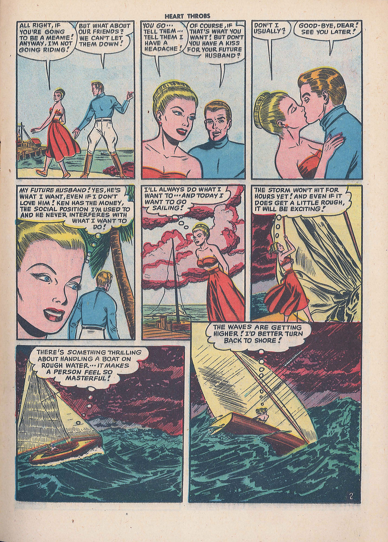 Read online Heart Throbs comic -  Issue #3 - 13