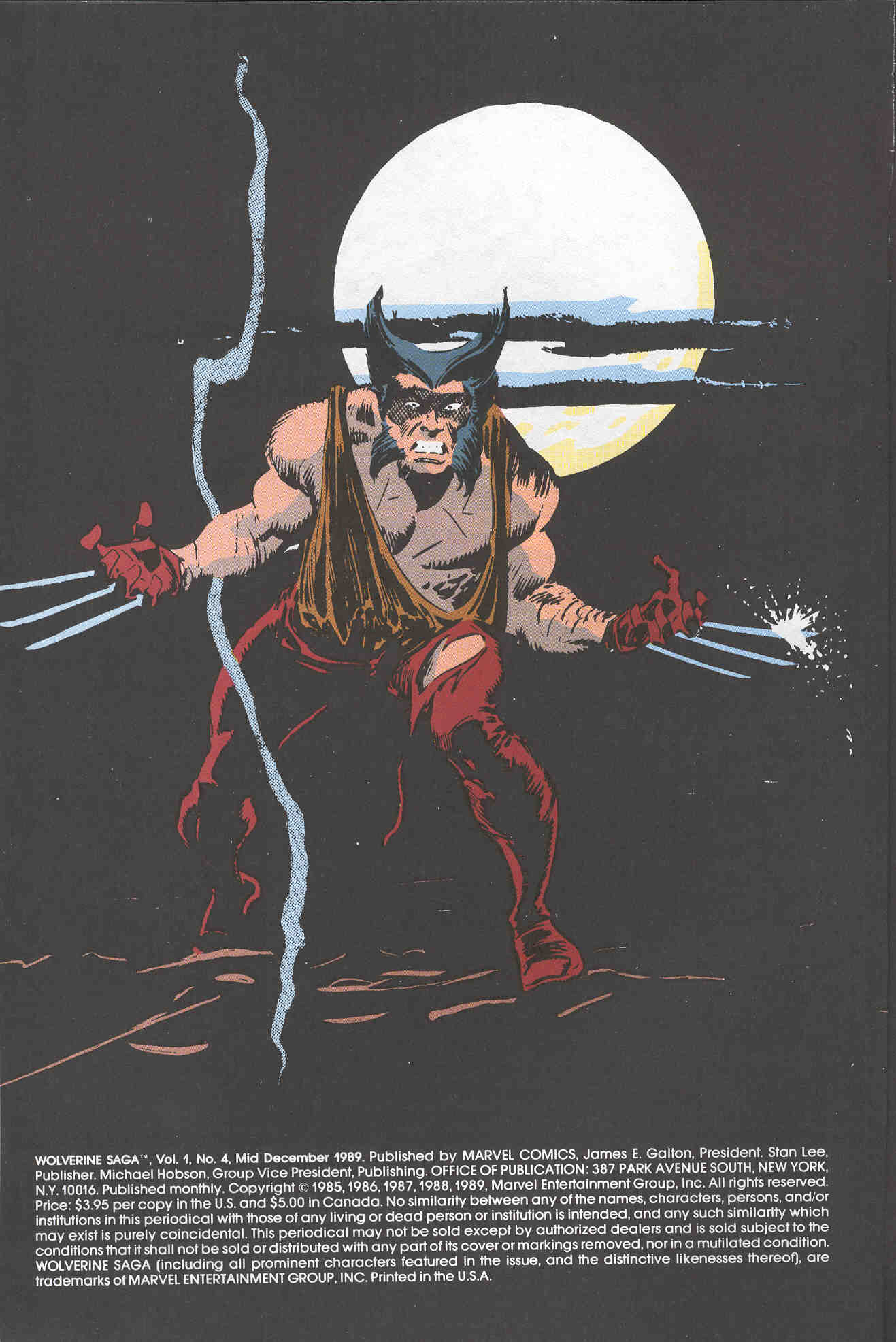 Read online Wolverine Saga comic -  Issue #4 - 4