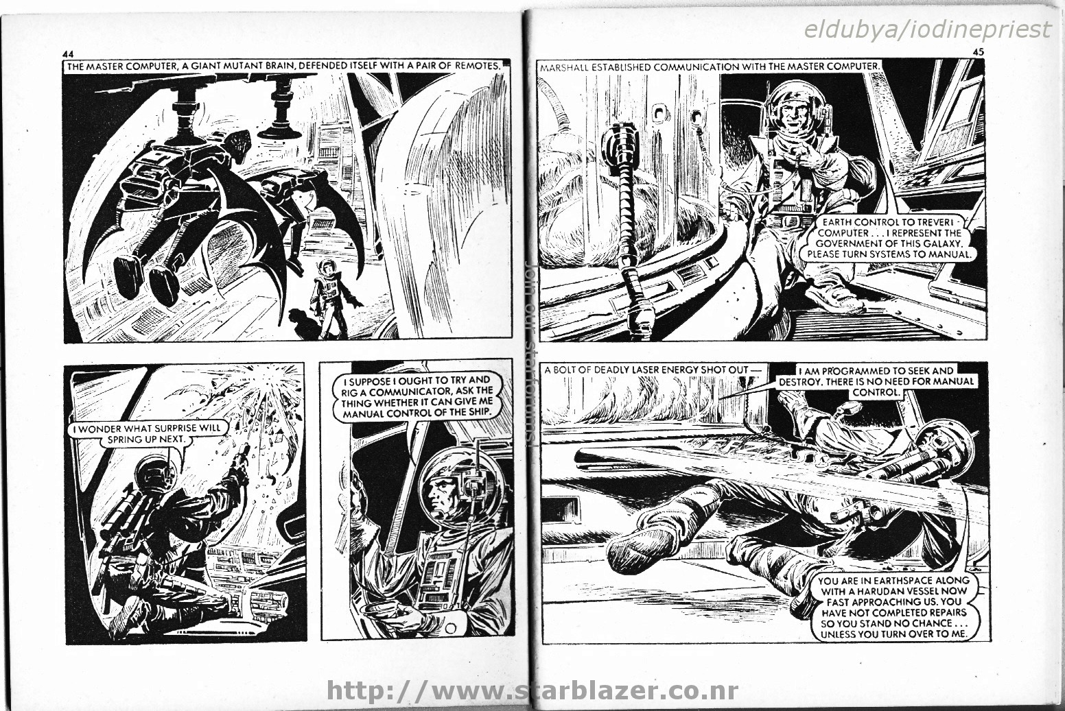 Read online Starblazer comic -  Issue #82 - 24