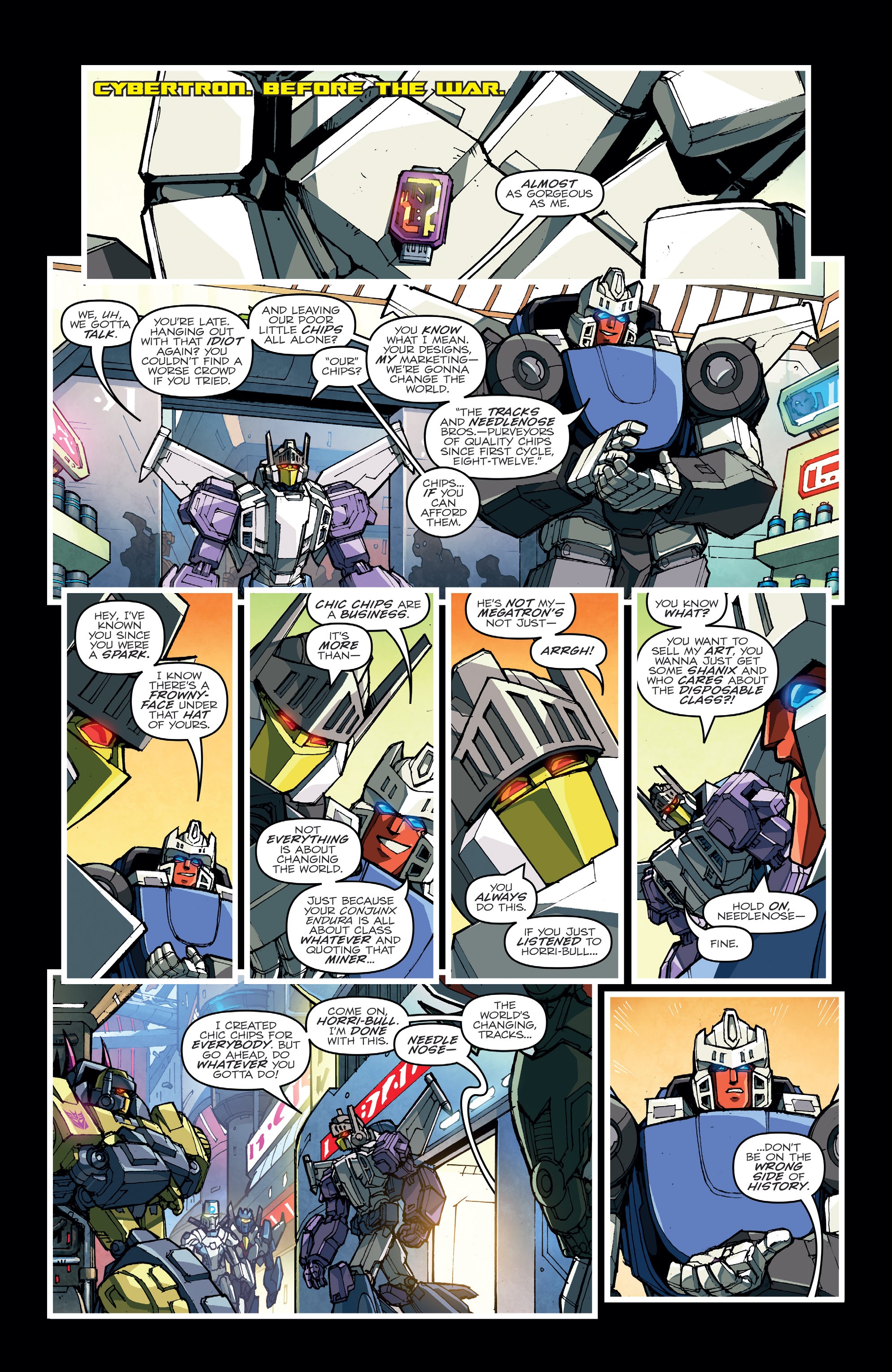Read online Transformers: The IDW Collection Phase Two comic -  Issue # TPB 10 (Part 1) - 50