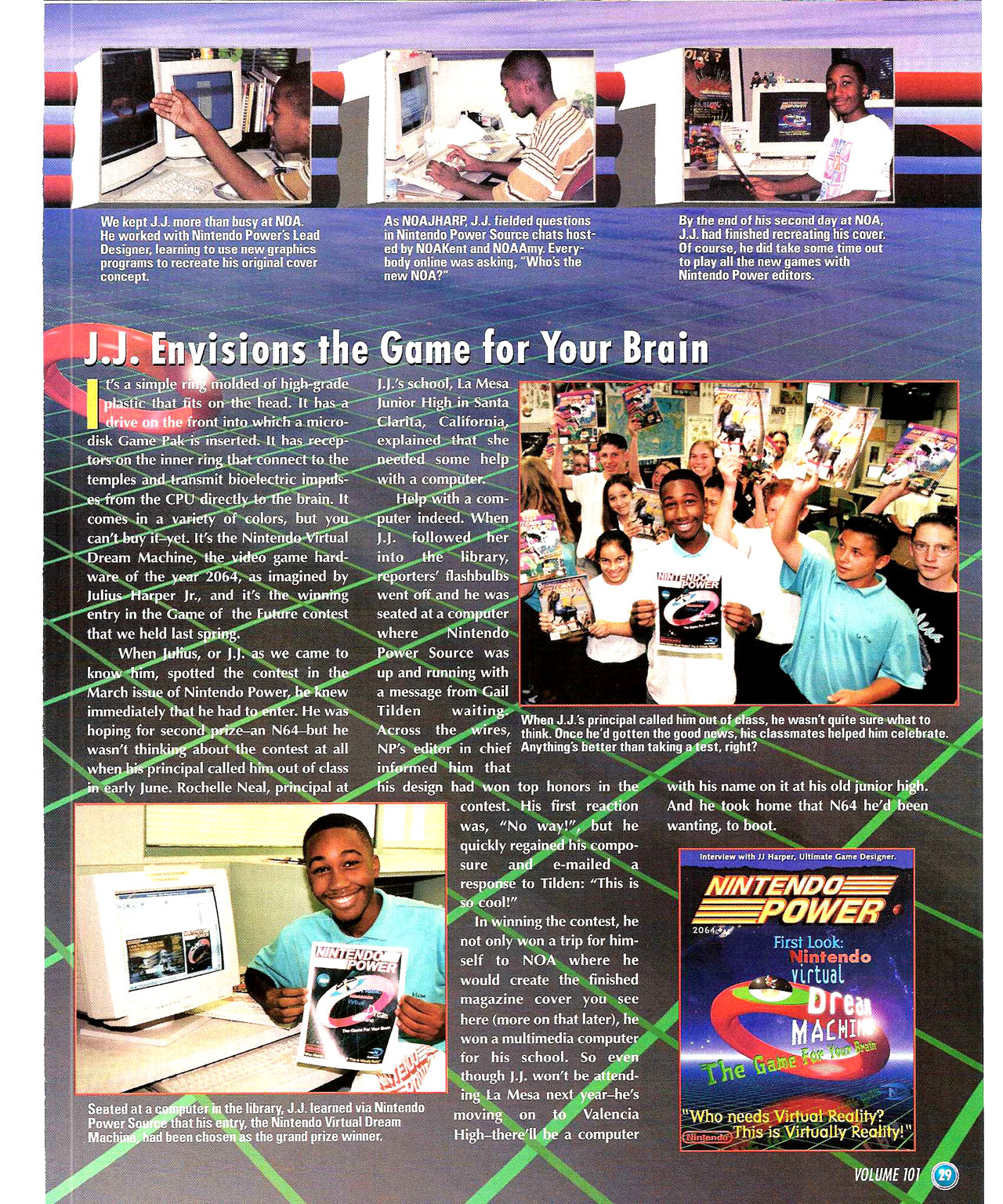 Read online Nintendo Power comic -  Issue #101 - 32