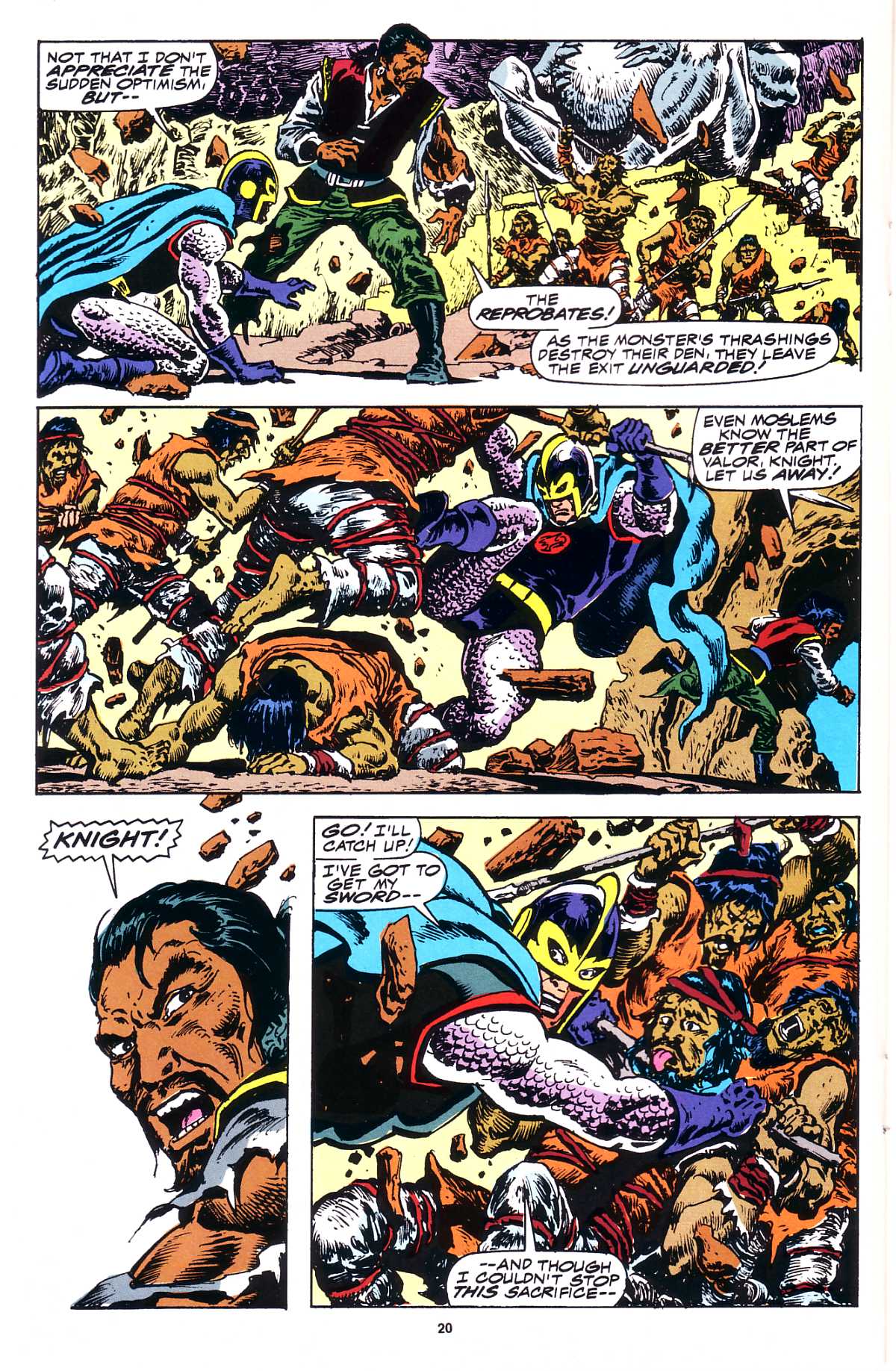 Read online Marvel Fanfare (1982) comic -  Issue #52 - 22
