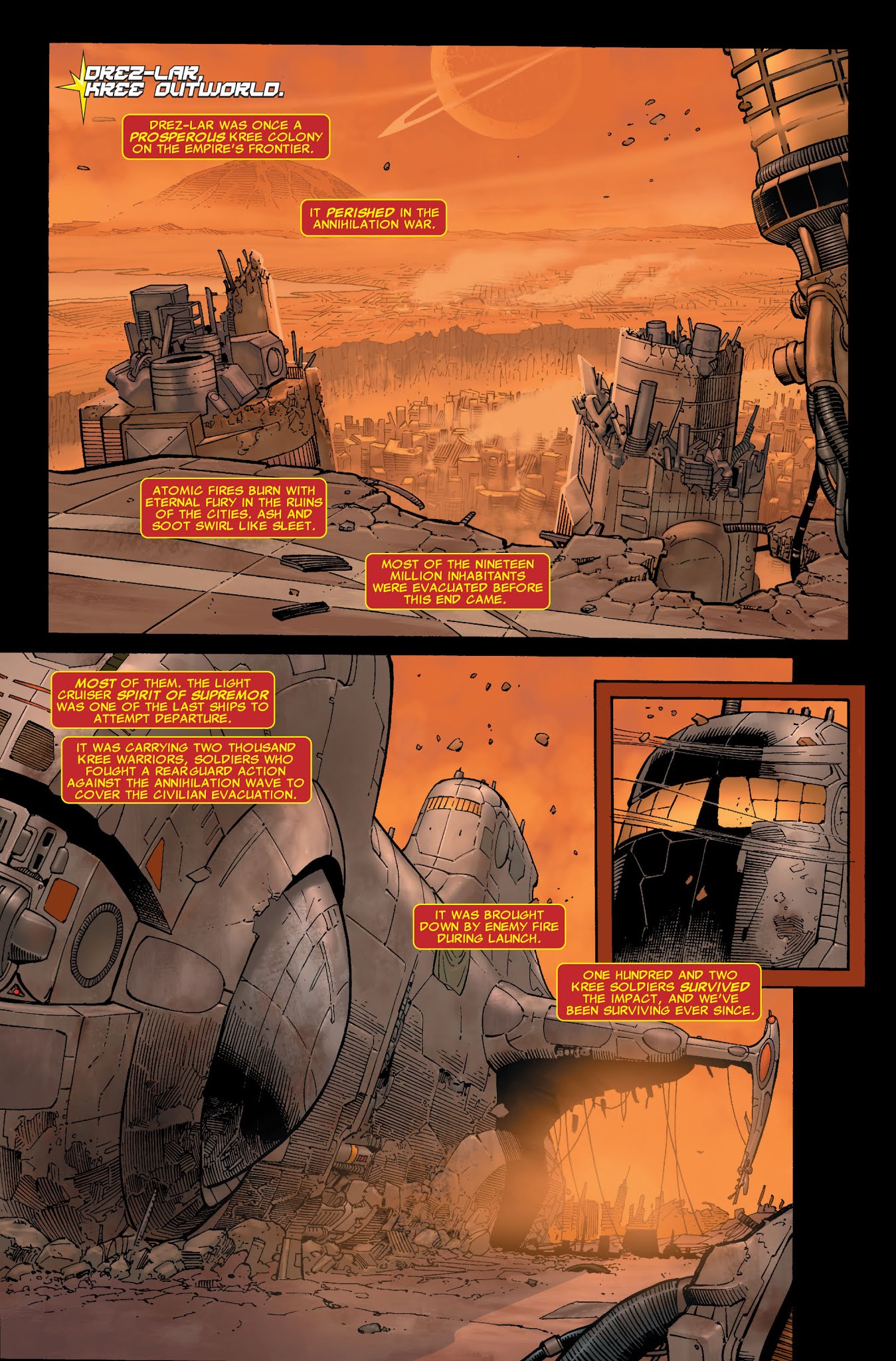 Read online Annihilation: Conquest comic -  Issue # _TPB 2 (Part 1) - 20