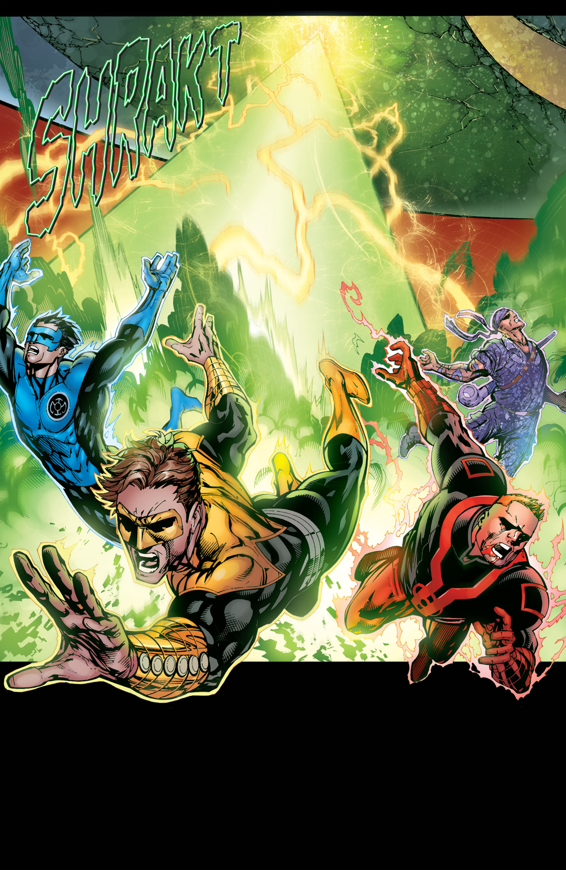 Read online Green Lantern: War of the Green Lanterns (2011) comic -  Issue # TPB - 129