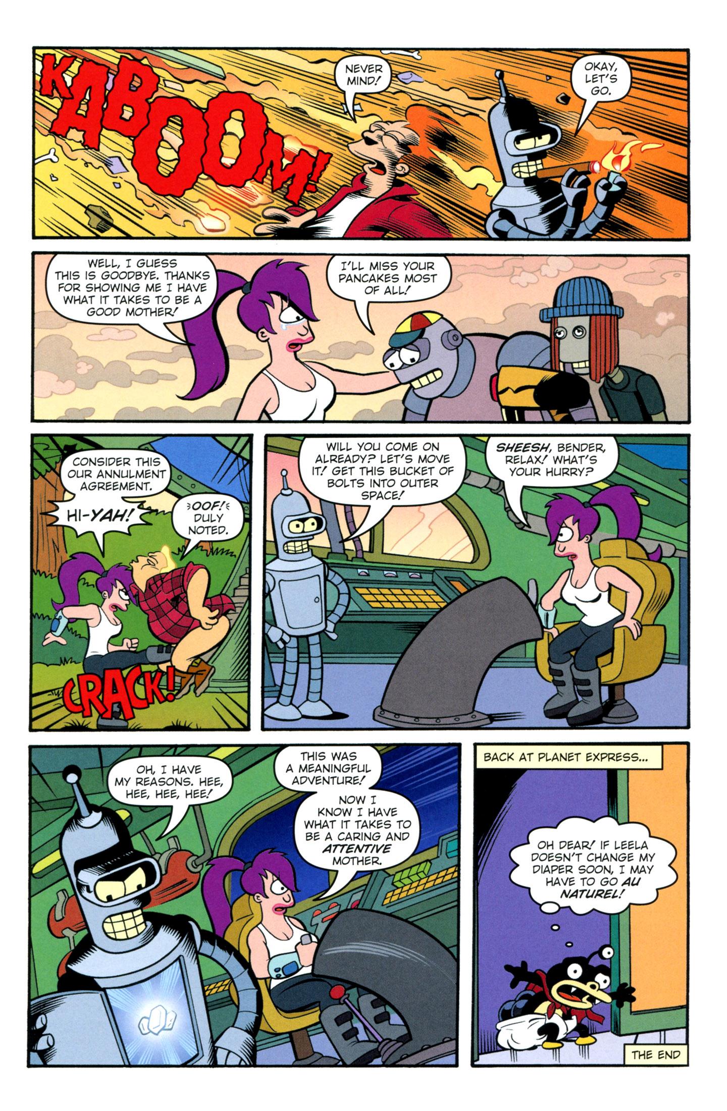 Read online Futurama Comics comic -  Issue #62 - 21