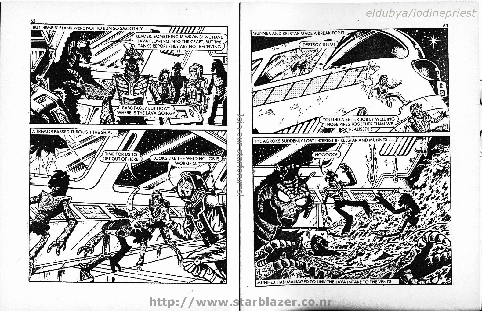 Read online Starblazer comic -  Issue #142 - 33