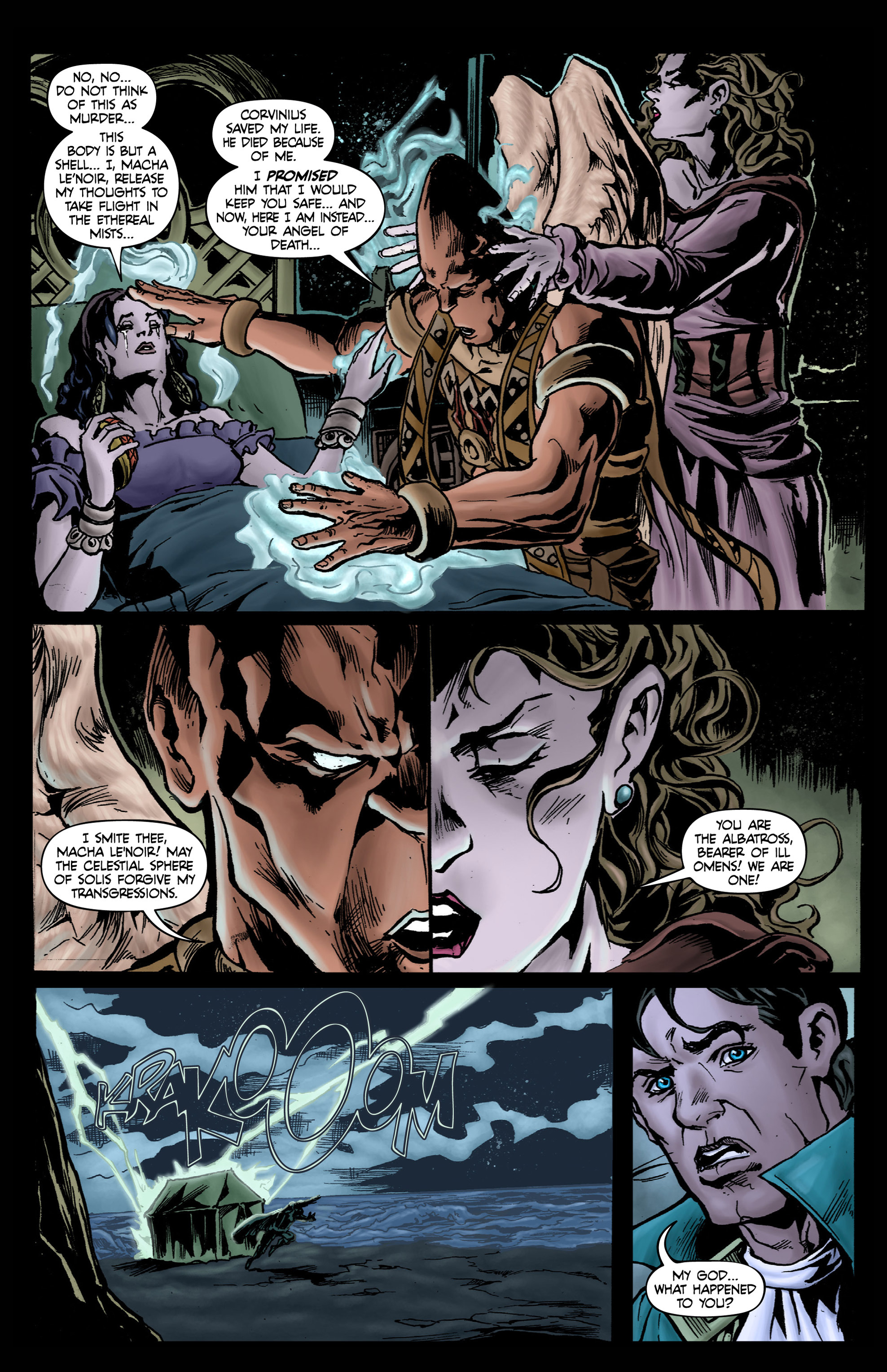 Read online Raven Nevermore comic -  Issue #6 - 16