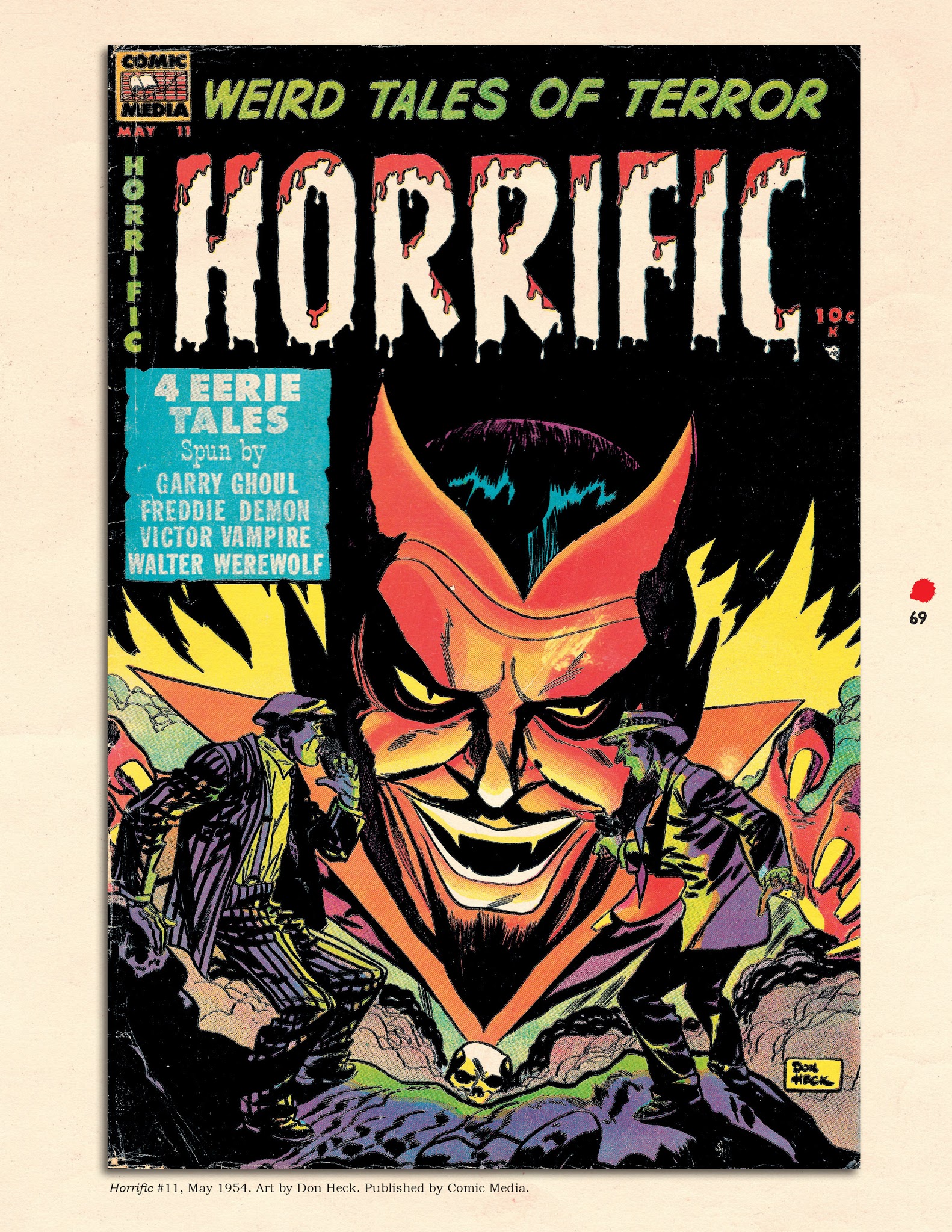 Read online Chilling Archives of Horror Comics comic -  Issue # TPB 14 - 70