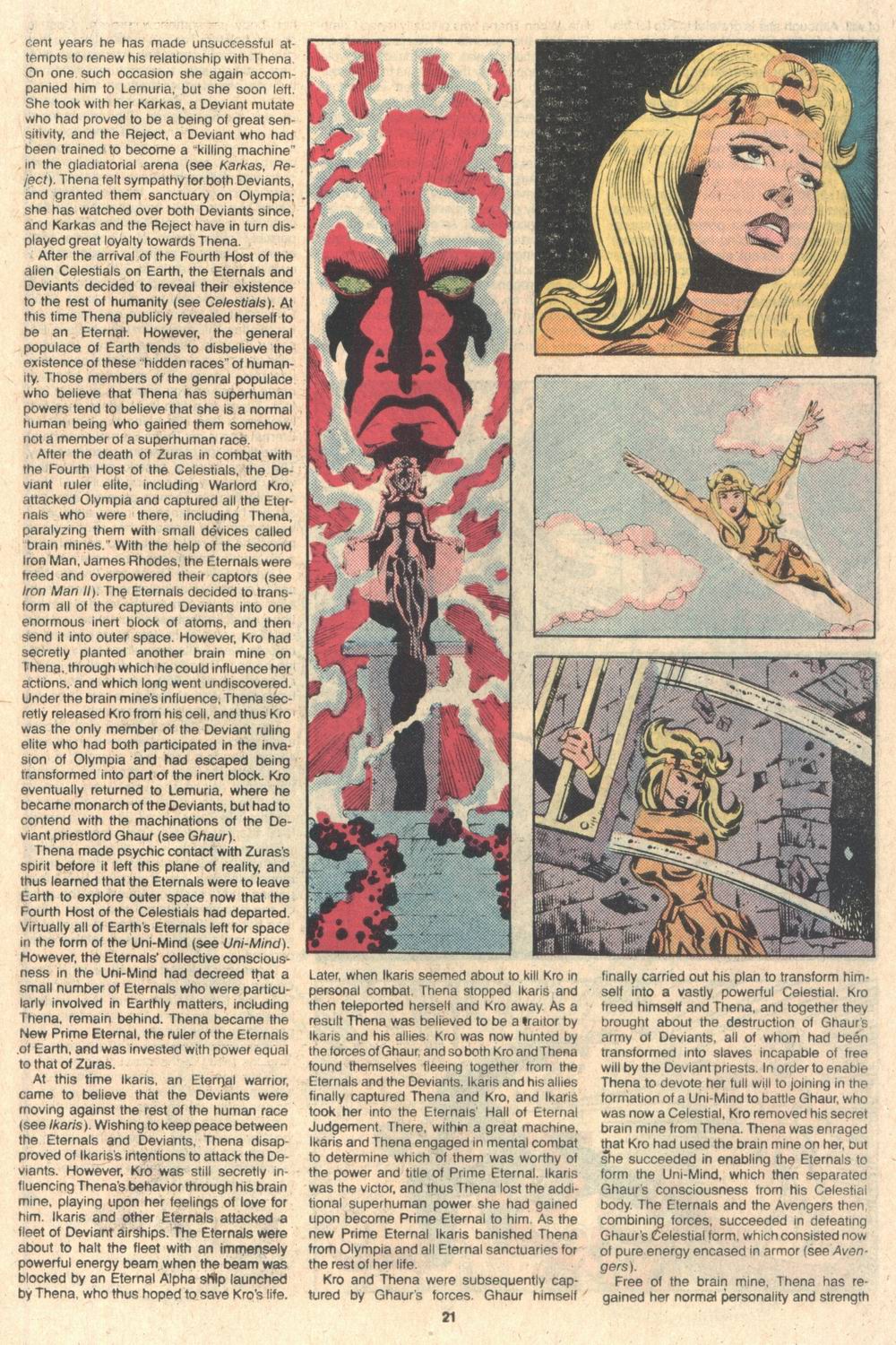 Read online The Official Handbook of the Marvel Universe Deluxe Edition comic -  Issue #13 - 23