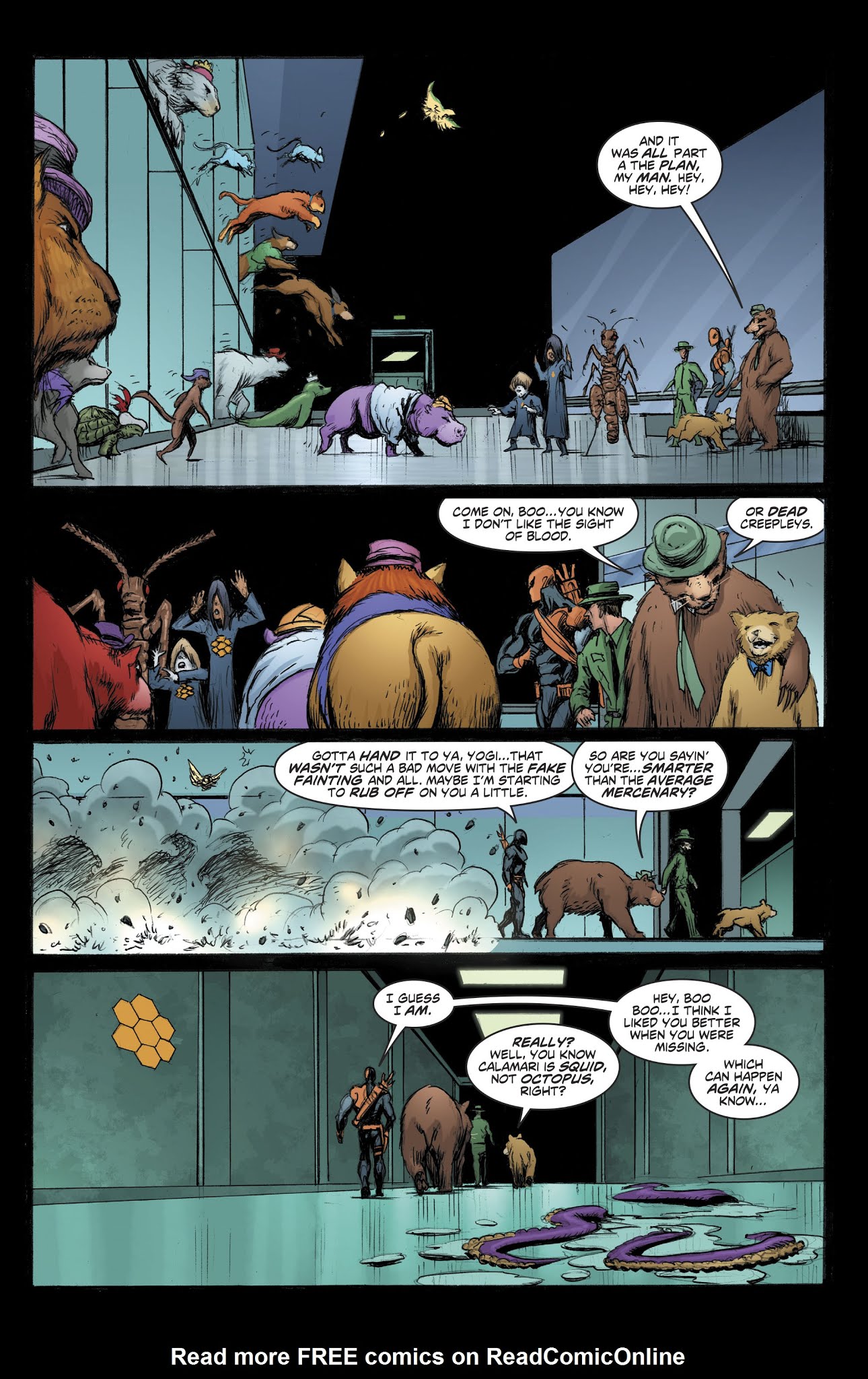 Read online Deathstroke/Yogi Bear Special comic -  Issue # Full - 30