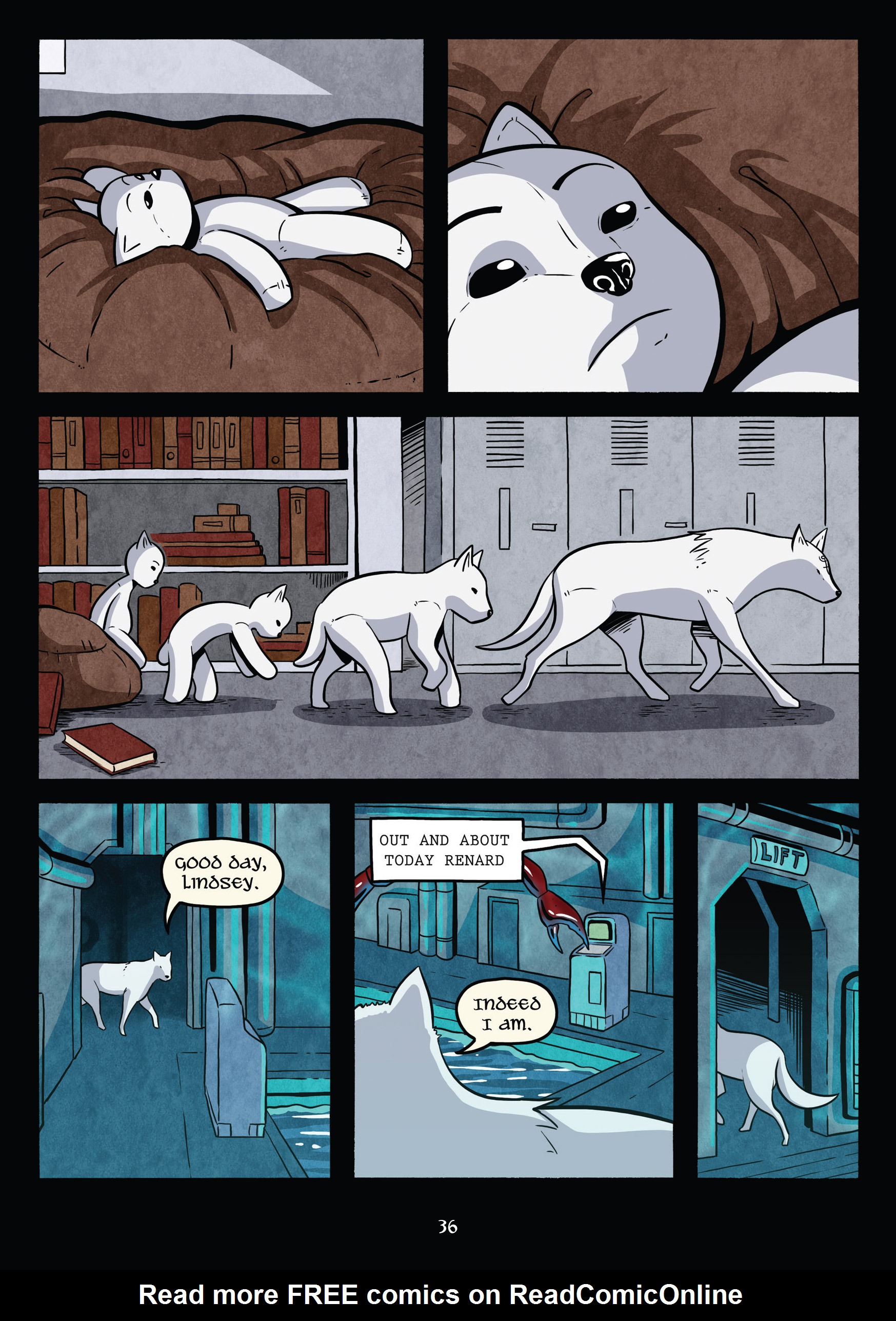 Read online Gunnerkrigg Court comic -  Issue # TPB 5 (Part 1) - 36