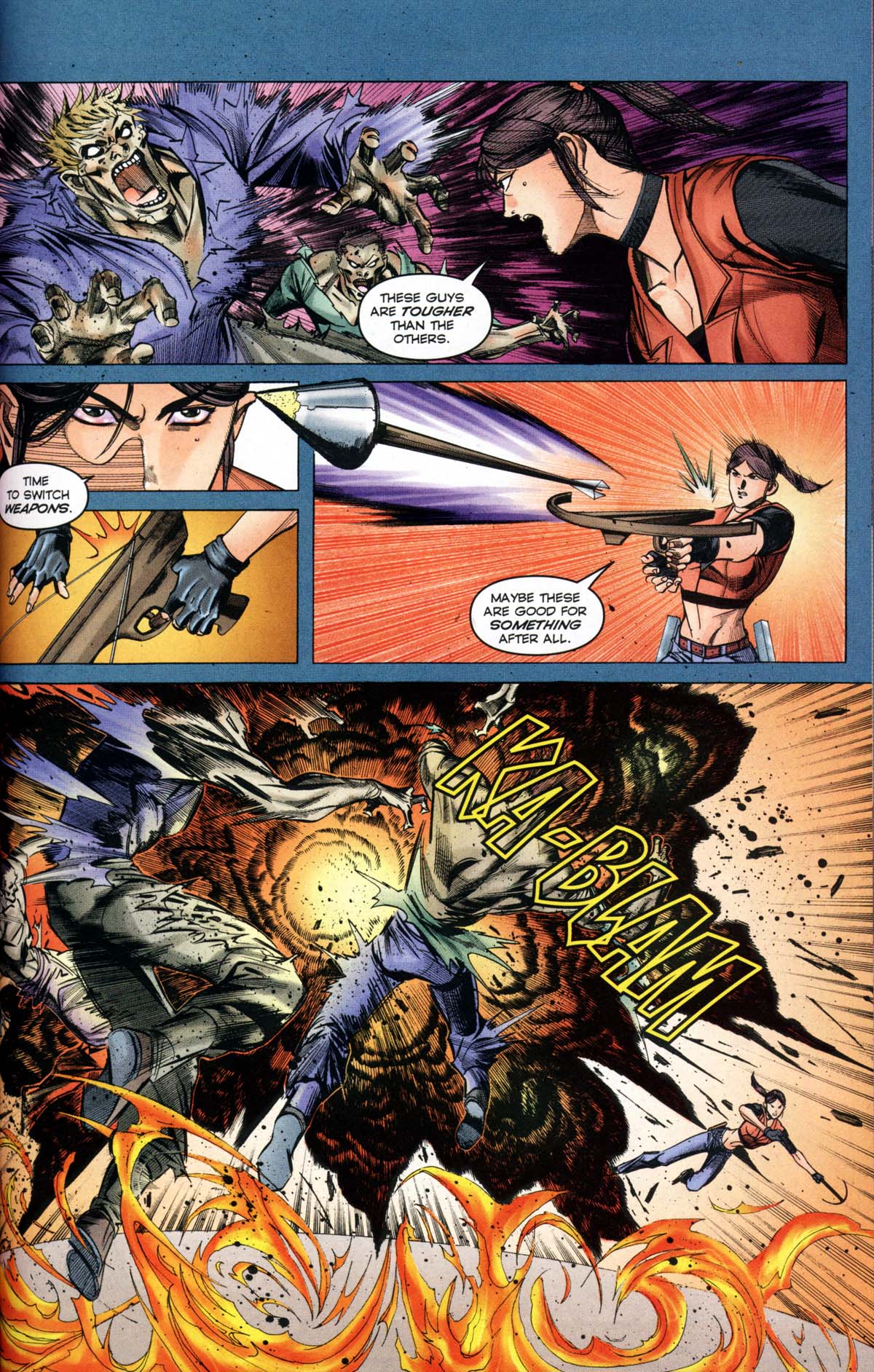 Read online Resident Evil Code: Veronica comic -  Issue #1 - 57